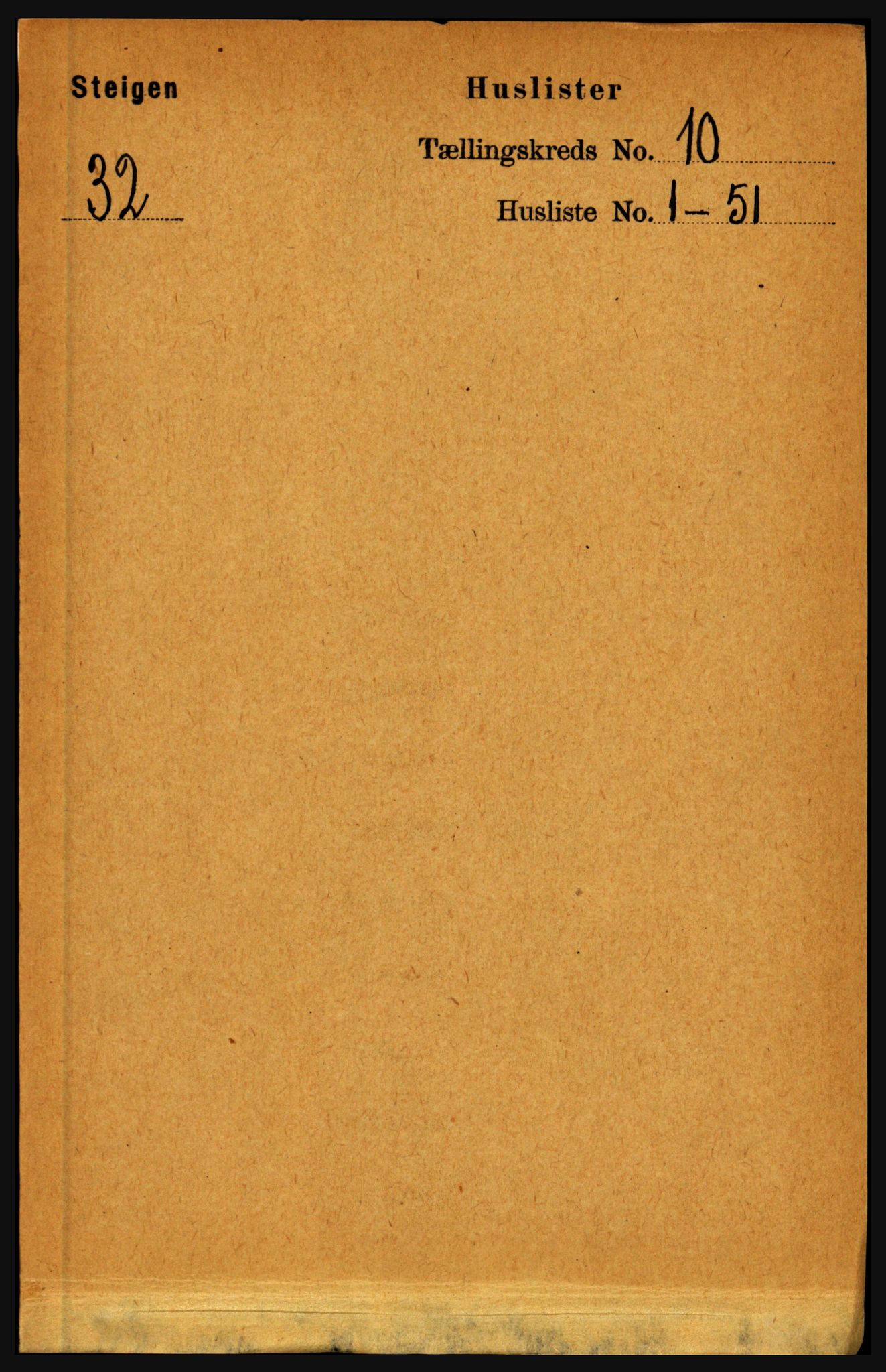 RA, Folketelling 1891 for 1848 Steigen herred, 1891, s. 3397
