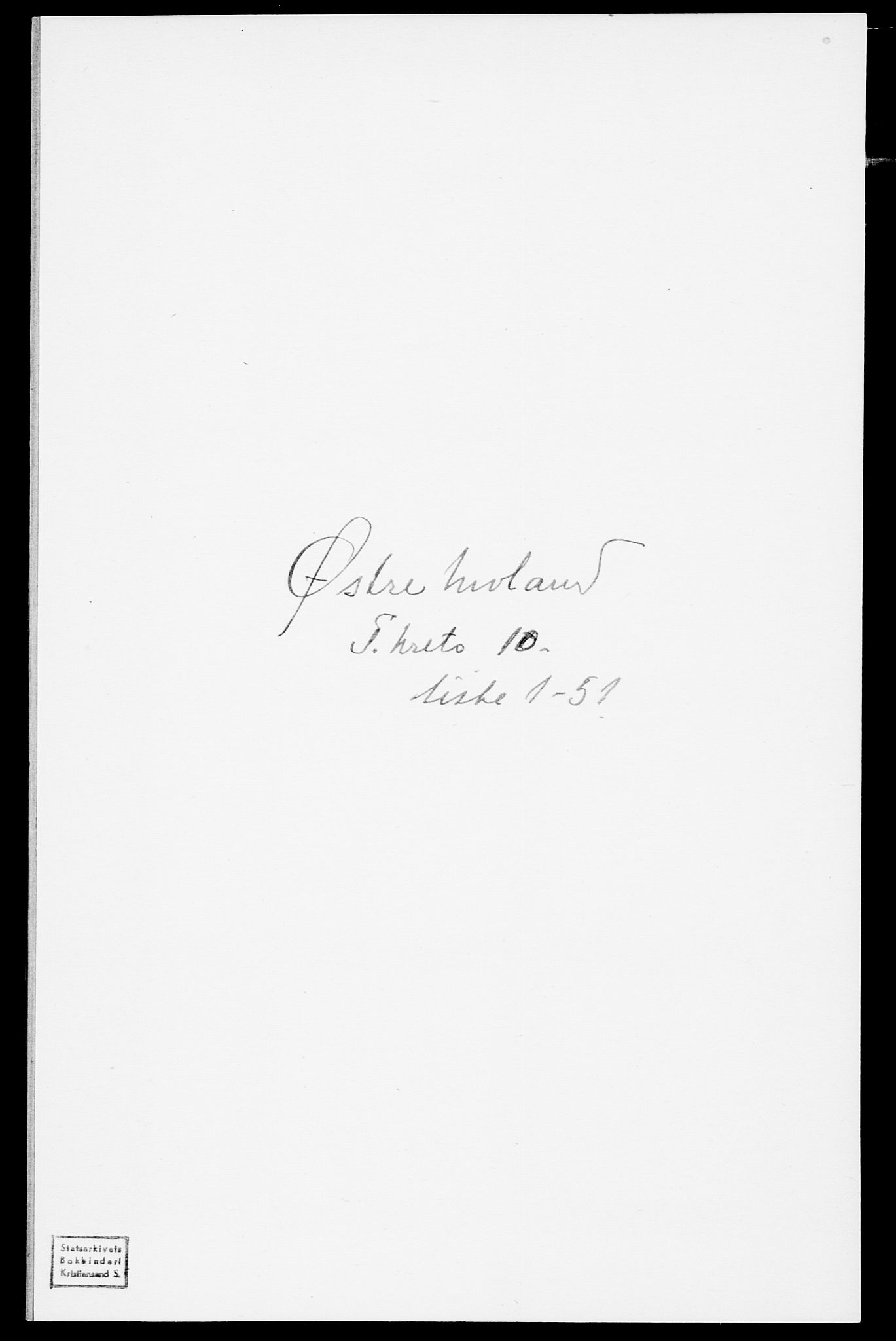 SAK, Folketelling 1875 for 0918P Austre Moland prestegjeld, 1875, s. 2613