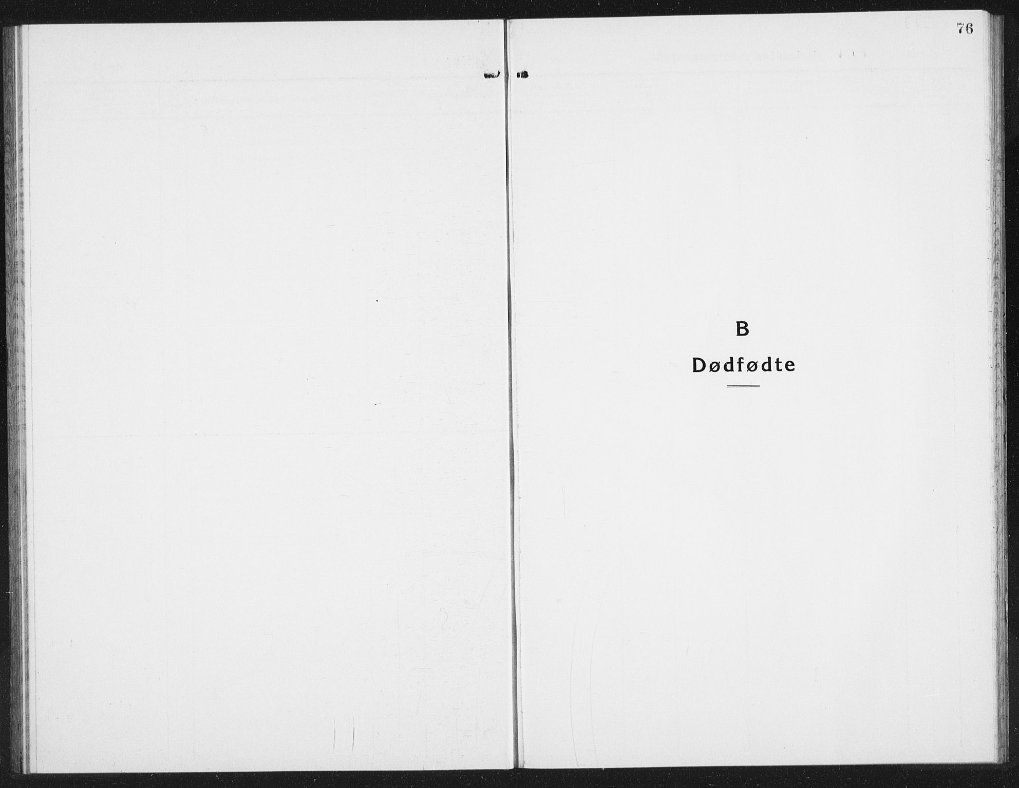 Kopervik sokneprestkontor, SAST/A-101850/H/Ha/Hab/L0006: Klokkerbok nr. B 6, 1918-1942, s. 76