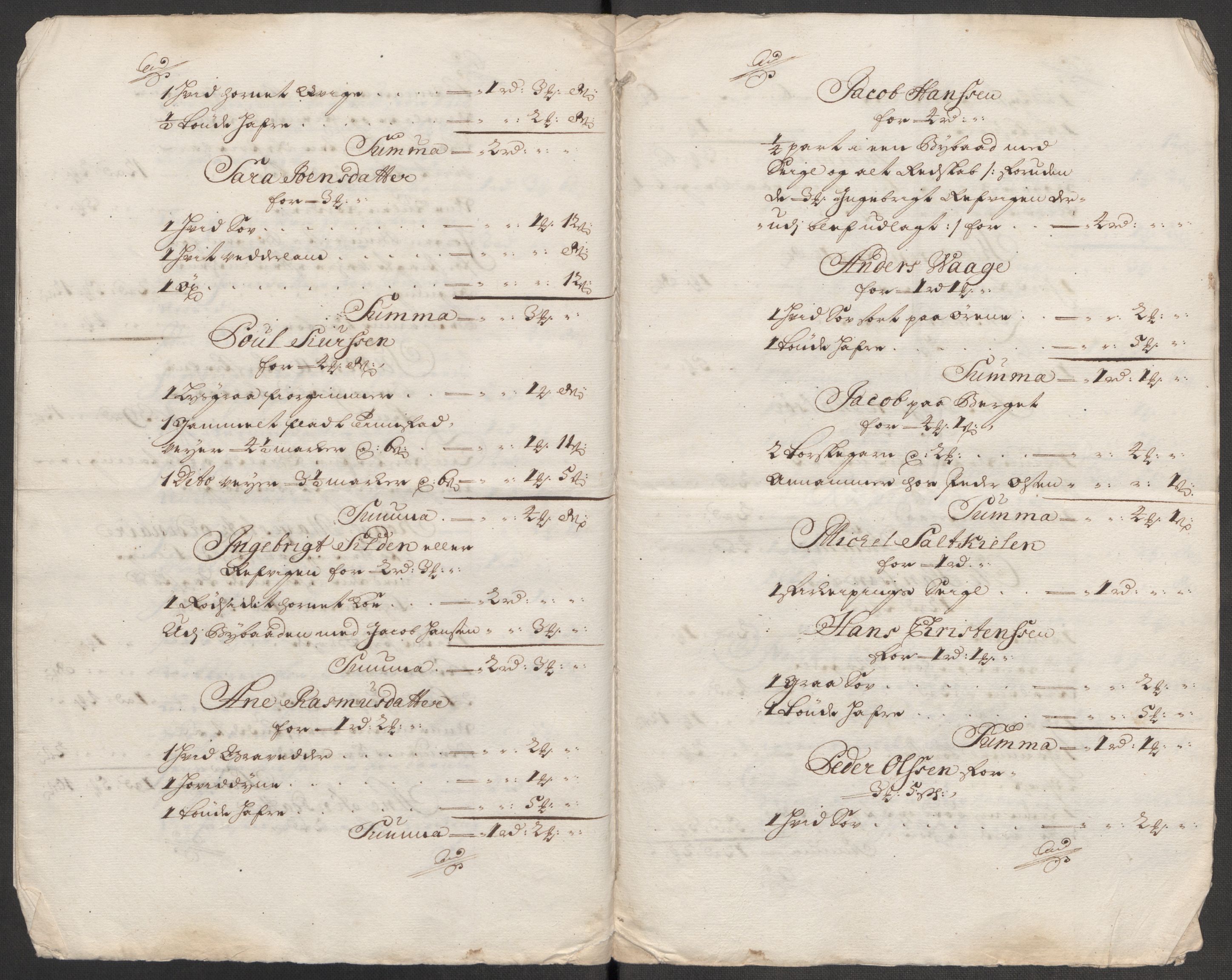 Rentekammeret inntil 1814, Reviderte regnskaper, Fogderegnskap, RA/EA-4092/R53/L3439: Fogderegnskap Sunn- og Nordfjord, 1715, s. 403