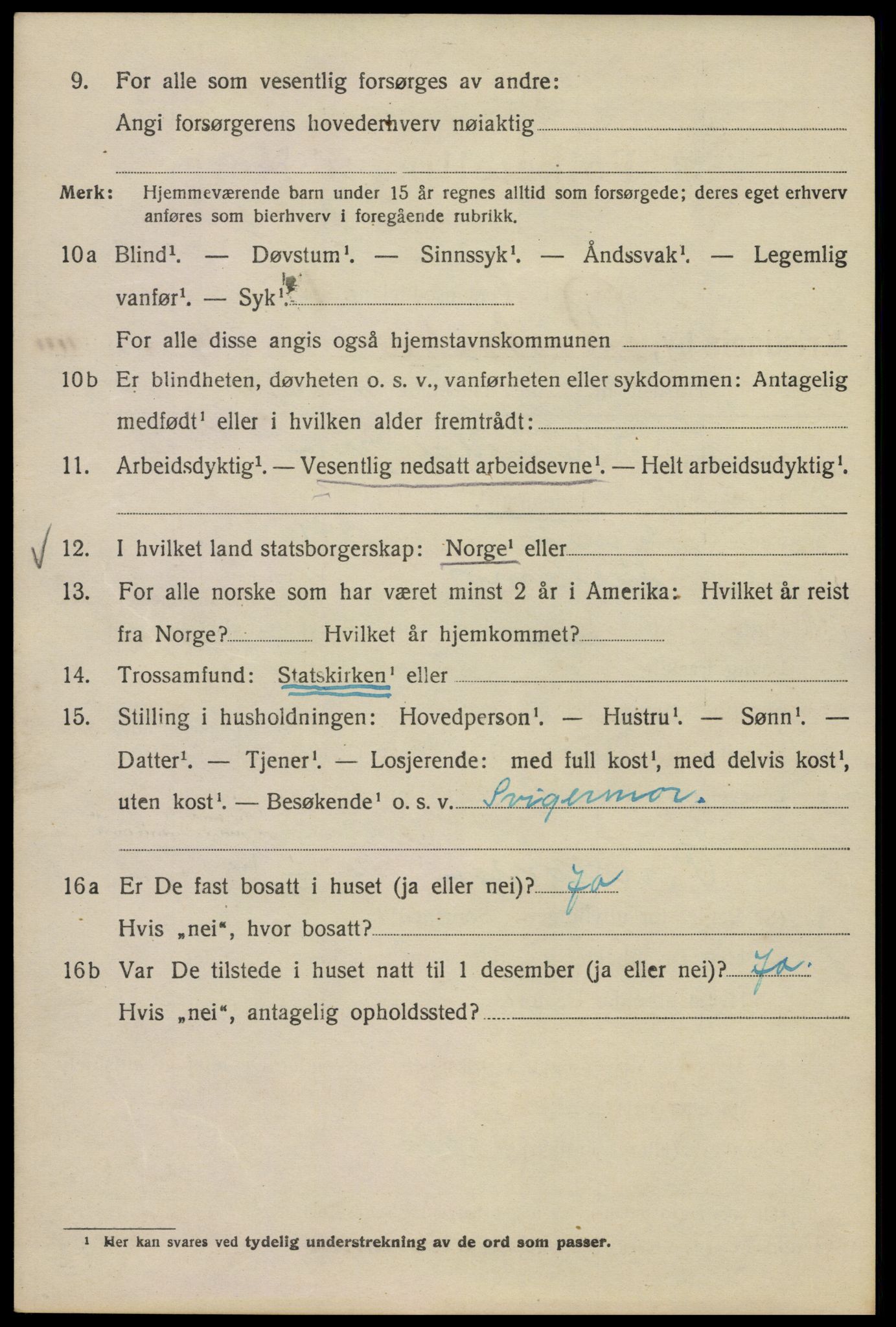 SAO, Folketelling 1920 for 0301 Kristiania kjøpstad, 1920, s. 469860