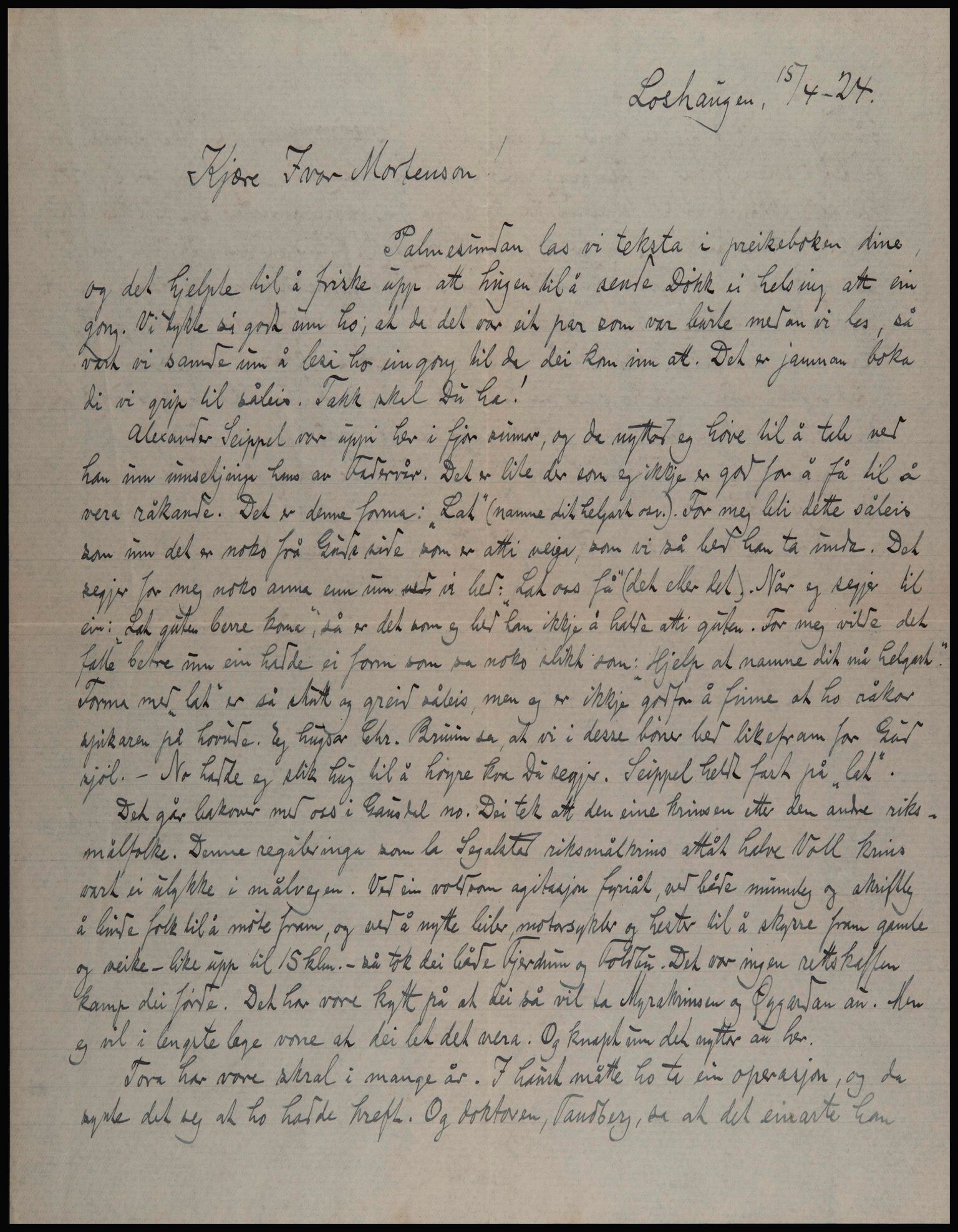 Mortensson-Egnund, Ivar, ANNO/NOMA-A-0062/E/Ea/0013 / Blekastad, Ivar, 1924-1933, s. 3