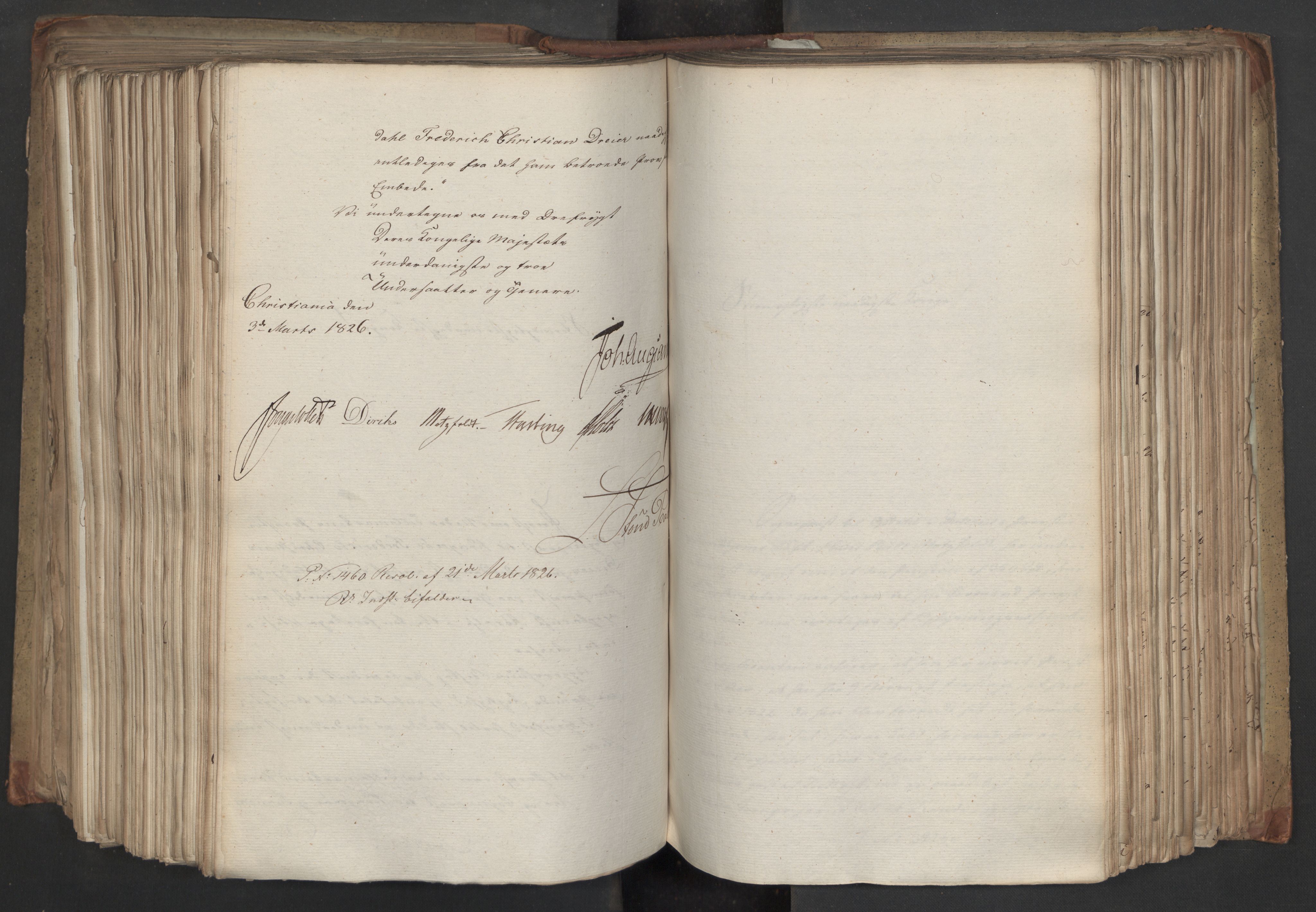 Statsrådsavdelingen i Stockholm, AV/RA-S-1003/D/Da/L0045: Regjeringsinnstillinger nr. 3067-3307, 1826, s. 425