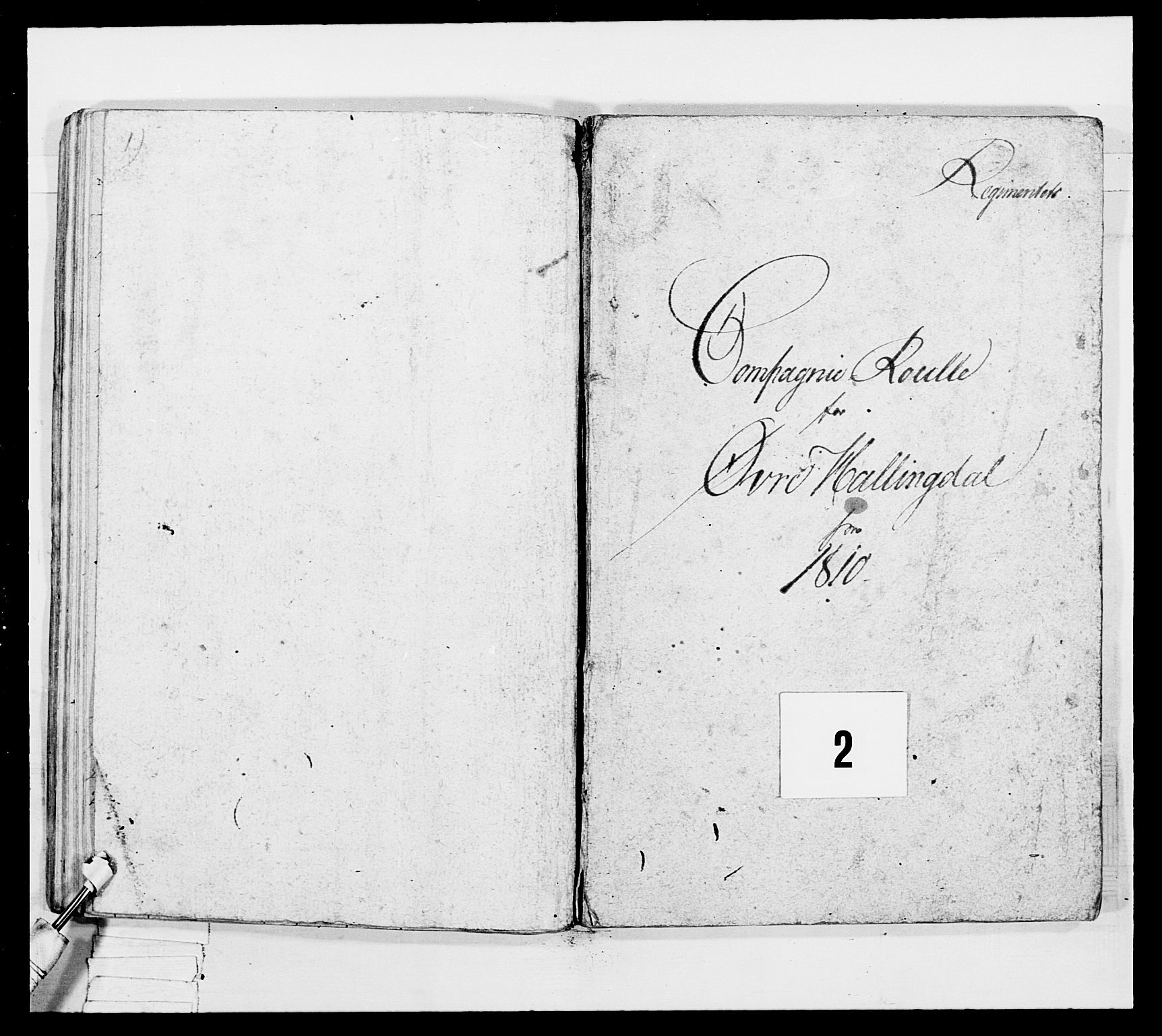 Generalitets- og kommissariatskollegiet, Det kongelige norske kommissariatskollegium, AV/RA-EA-5420/E/Eh/L0042: 1. Akershusiske nasjonale infanteriregiment, 1810, s. 49