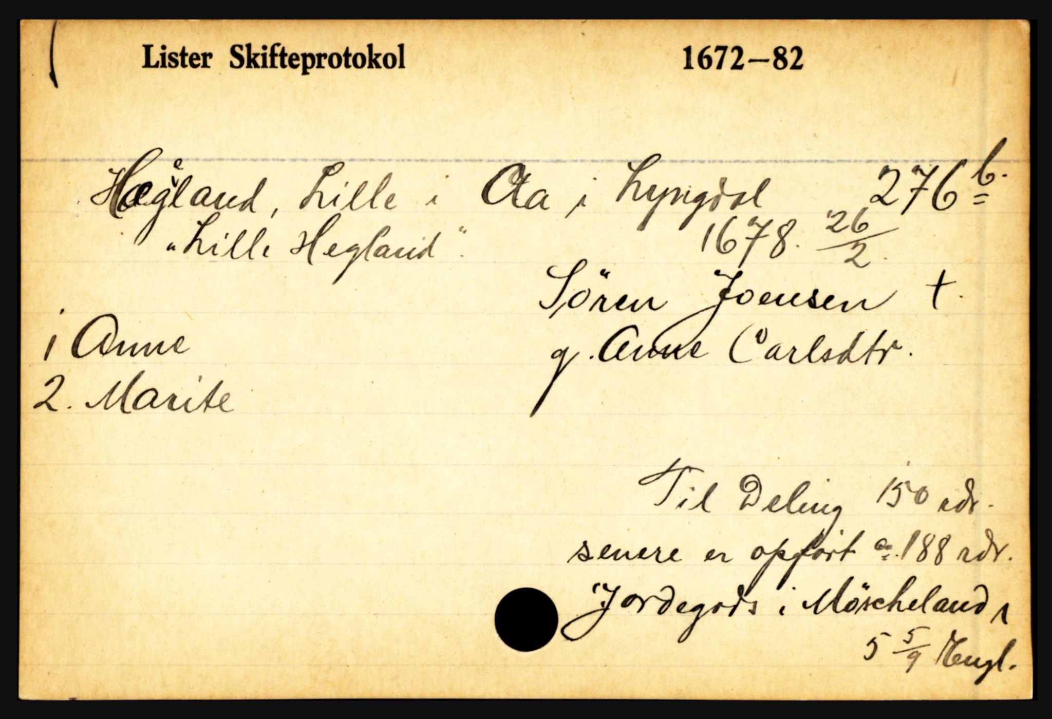 Lister sorenskriveri, AV/SAK-1221-0003/H, s. 17245