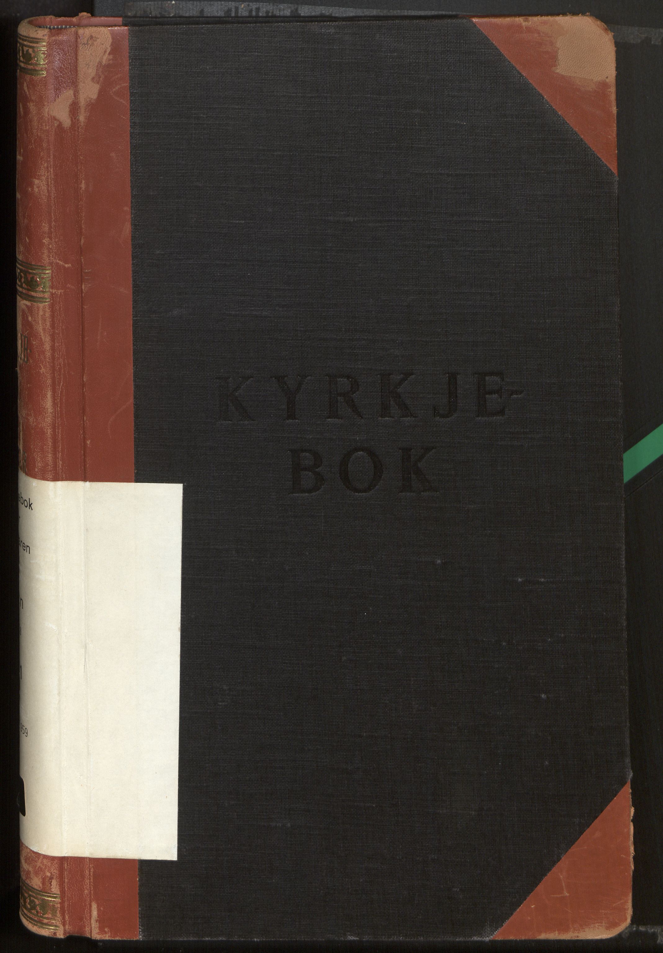 Kinn sokneprestembete, SAB/A-80801/H/Hab/Habb/L0001: Klokkerbok nr. B 1, 1939-1959