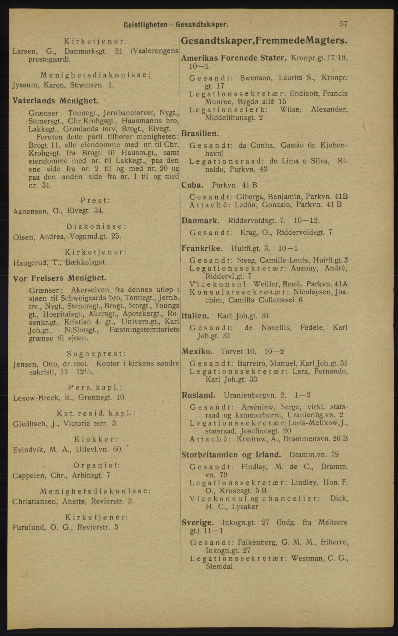 Kristiania/Oslo adressebok, PUBL/-, 1913, s. 59