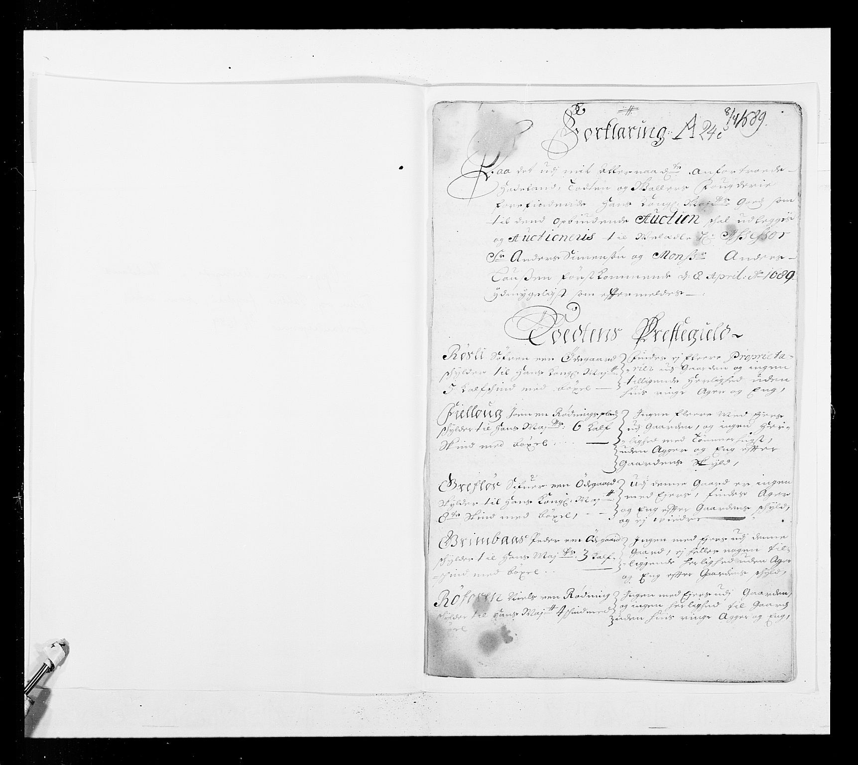 Stattholderembetet 1572-1771, AV/RA-EA-2870/Ek/L0037/0001: Jordebøker 1662-1720: / Forskjellige jordebøker og matrikler, 1674-1720, s. 117