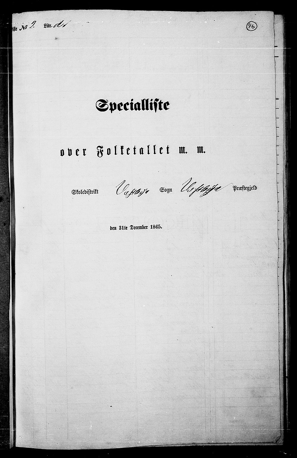 RA, Folketelling 1865 for 0211P Vestby prestegjeld, 1865, s. 42