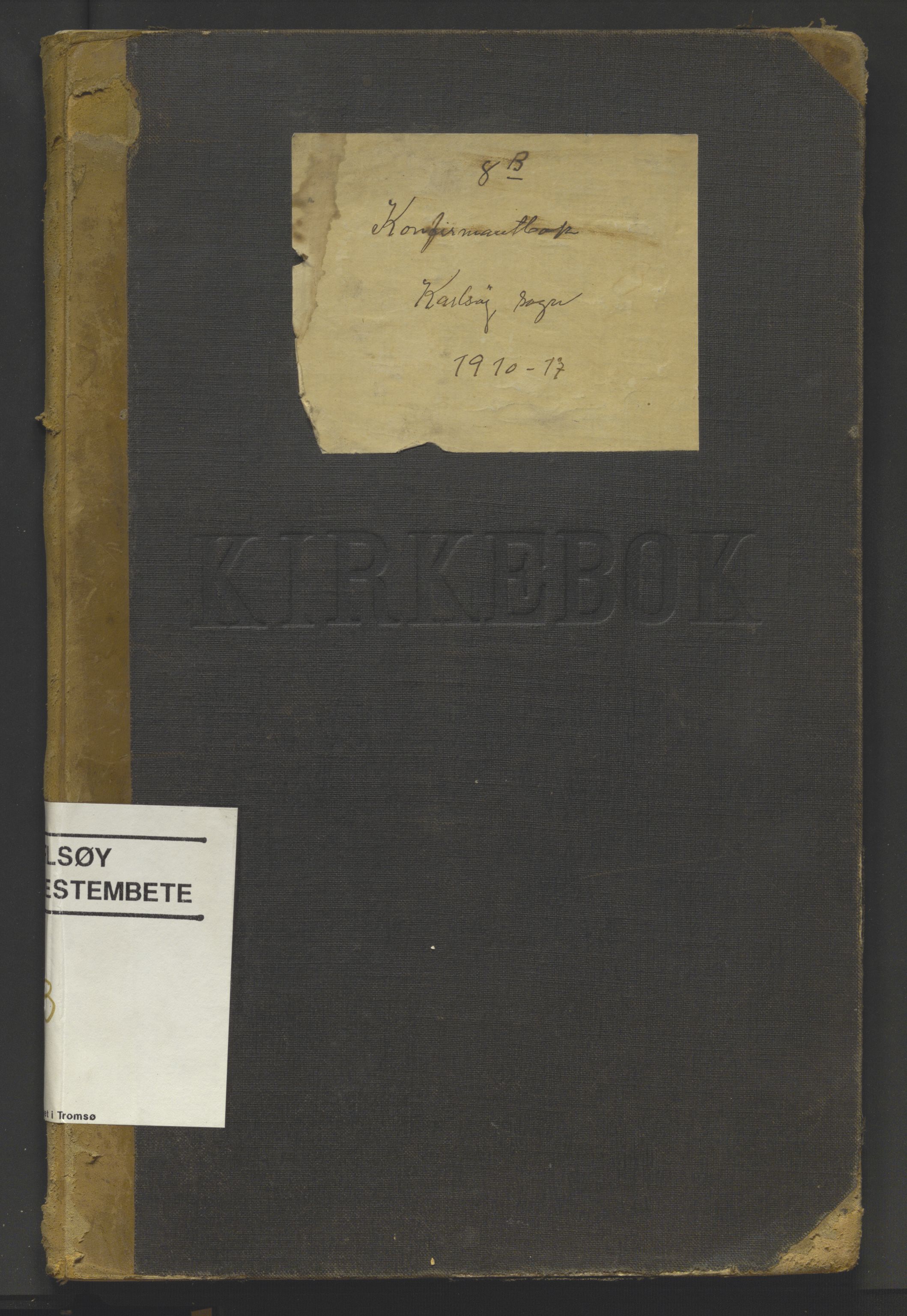 Karlsøy sokneprestembete, AV/SATØ-S-1299/H/Hc/L0048: Ministerialbok nr. -, 1910-1917