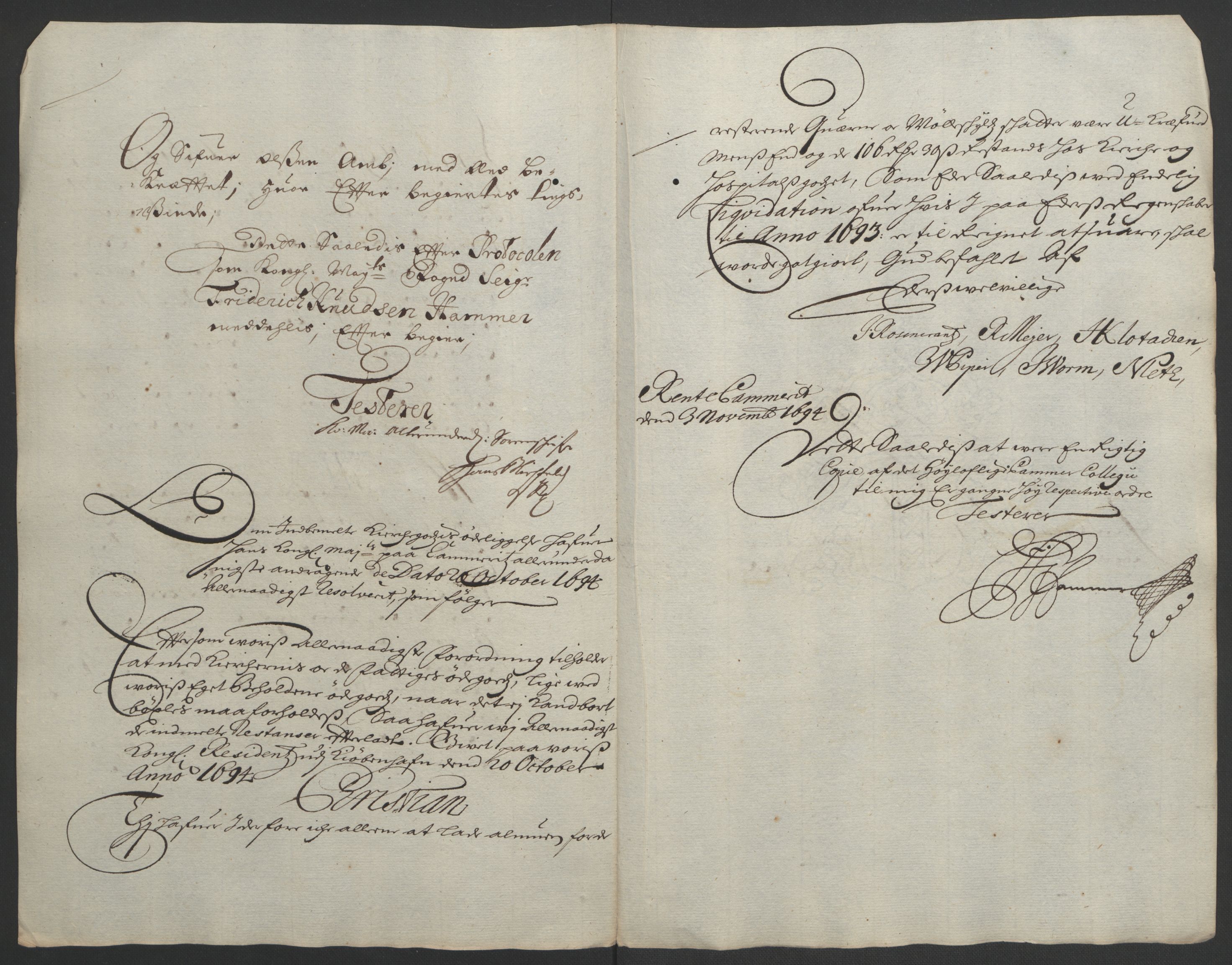 Rentekammeret inntil 1814, Reviderte regnskaper, Fogderegnskap, RA/EA-4092/R16/L1036: Fogderegnskap Hedmark, 1695-1696, s. 242