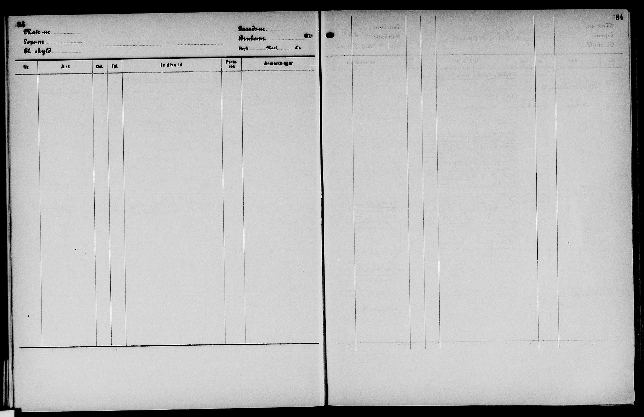 Vinger og Odal sorenskriveri, SAH/TING-022/H/Ha/Hac/Hacc/L0012: Panteregister nr. 3.12, 1923, s. 84