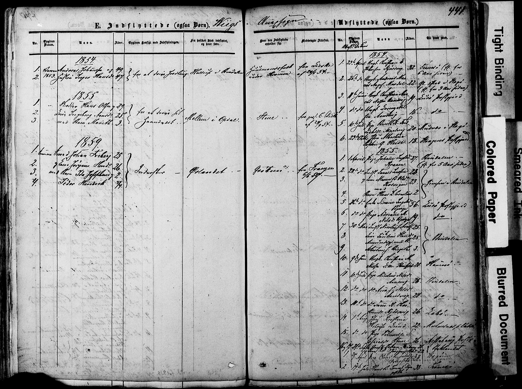 Ministerialprotokoller, klokkerbøker og fødselsregistre - Nordland, SAT/A-1459/812/L0176: Ministerialbok nr. 812A05, 1834-1874, s. 441