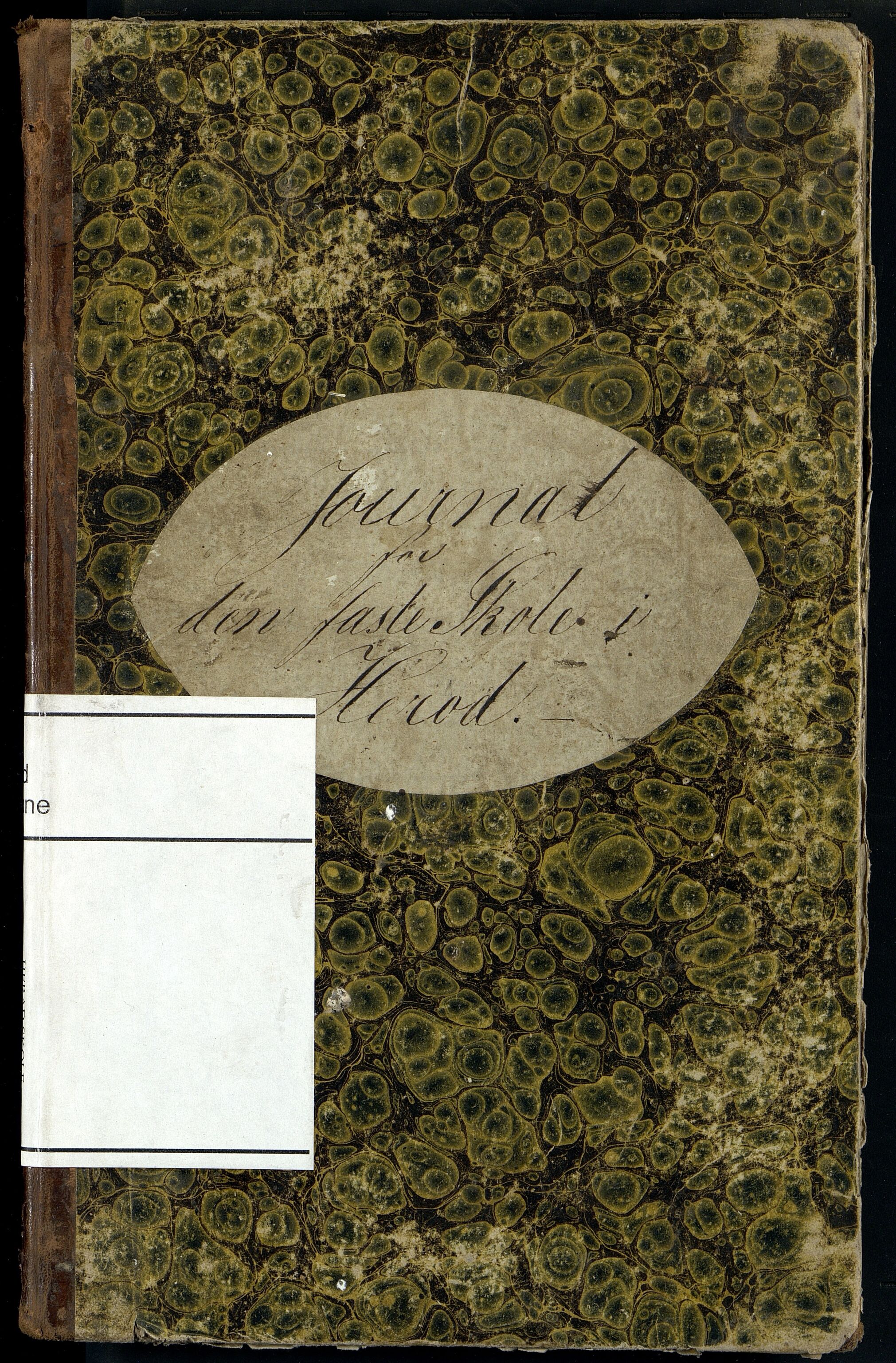Herad kommune - Herad Skole, ARKSOR/1003HE557/I/L0001: Dagbok, 1847-1866