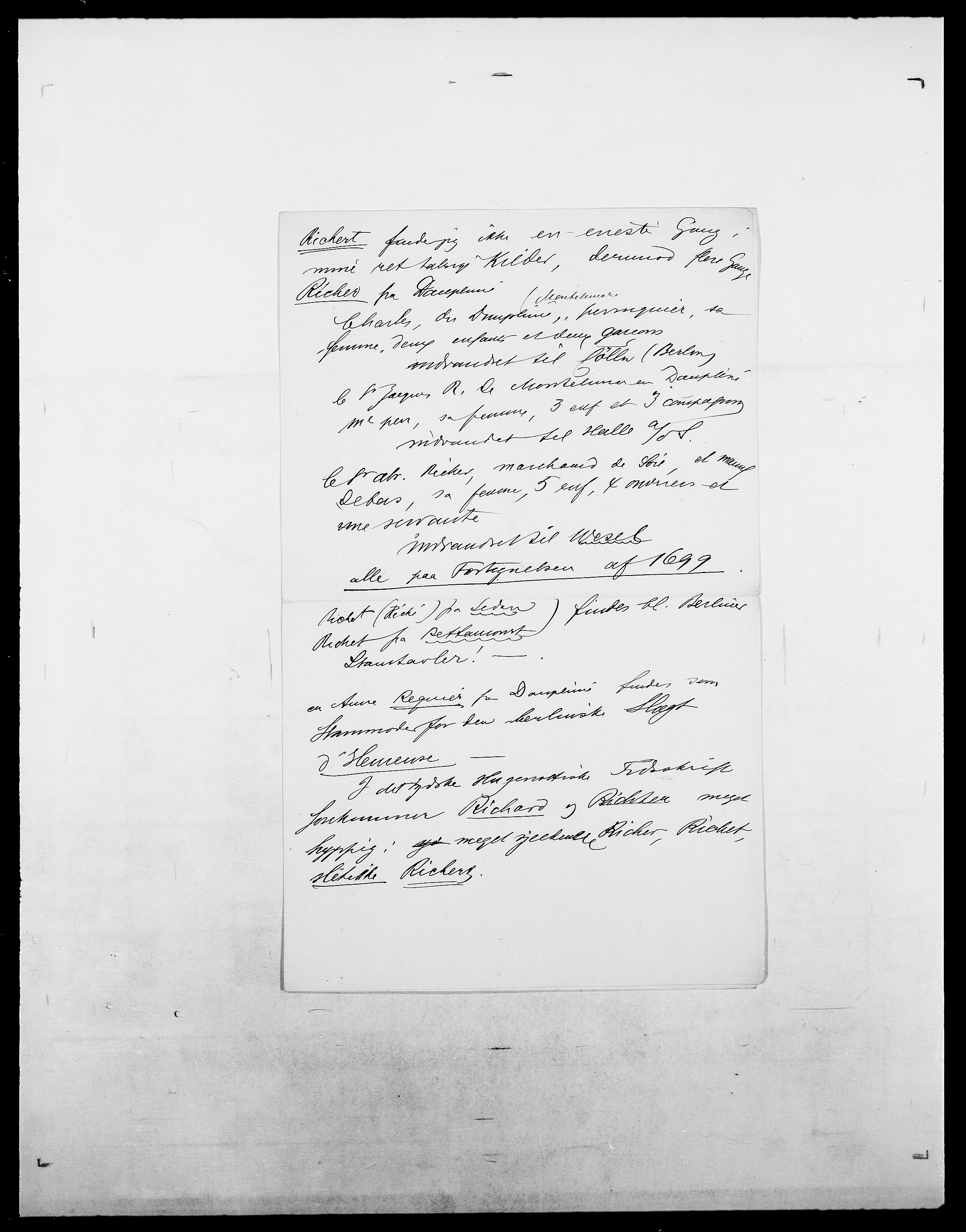 Delgobe, Charles Antoine - samling, AV/SAO-PAO-0038/D/Da/L0032: Rabakovsky - Rivertz, s. 545