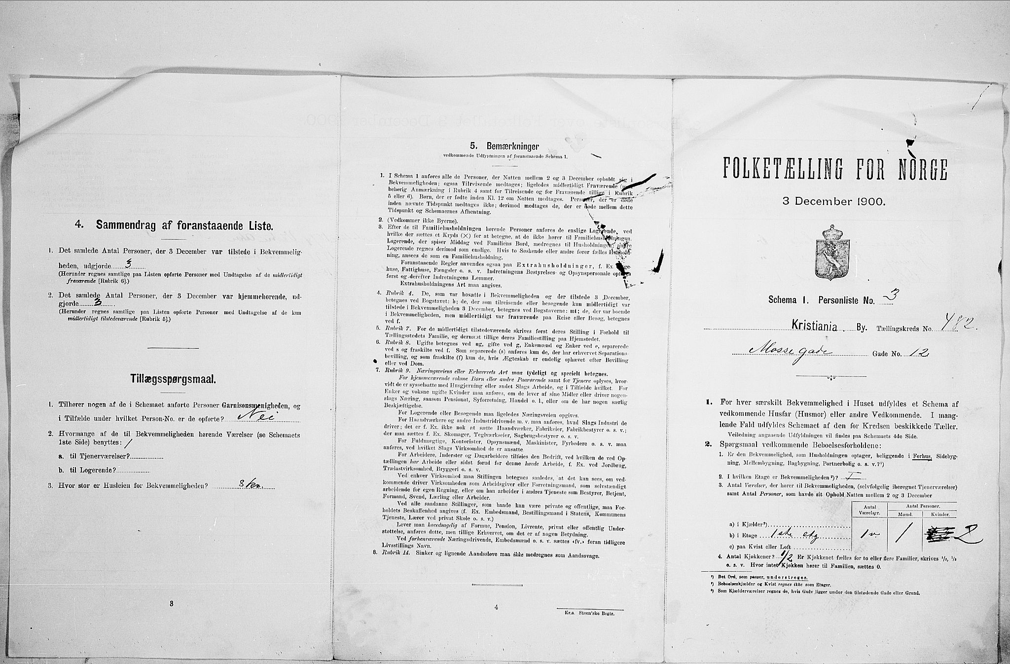 SAO, Folketelling 1900 for 0301 Kristiania kjøpstad, 1900, s. 59632