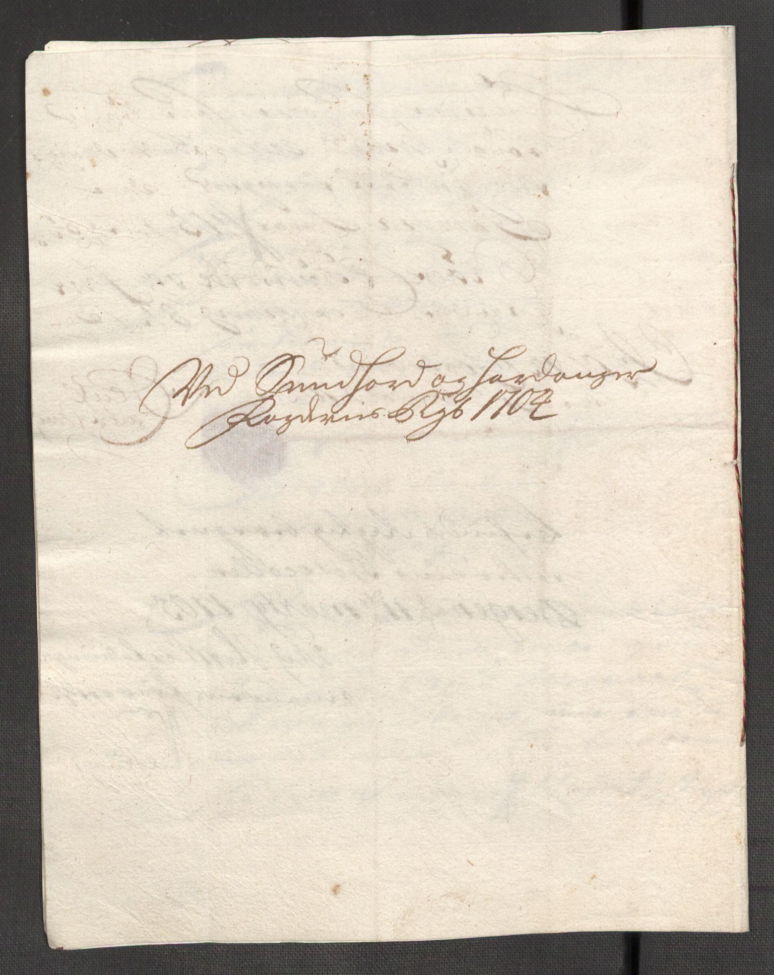 Rentekammeret inntil 1814, Reviderte regnskaper, Fogderegnskap, AV/RA-EA-4092/R48/L2982: Fogderegnskap Sunnhordland og Hardanger, 1704, s. 33