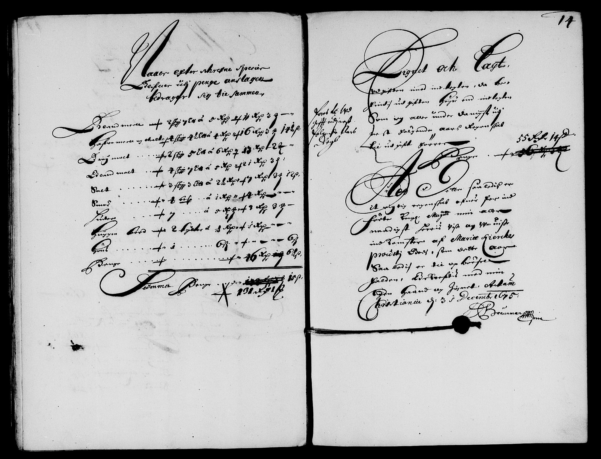Rentekammeret inntil 1814, Reviderte regnskaper, Lensregnskaper, AV/RA-EA-5023/R/Rb/Rbd/L0013: Maria kirke prosti gods og Rakkestad len, 1669-1694