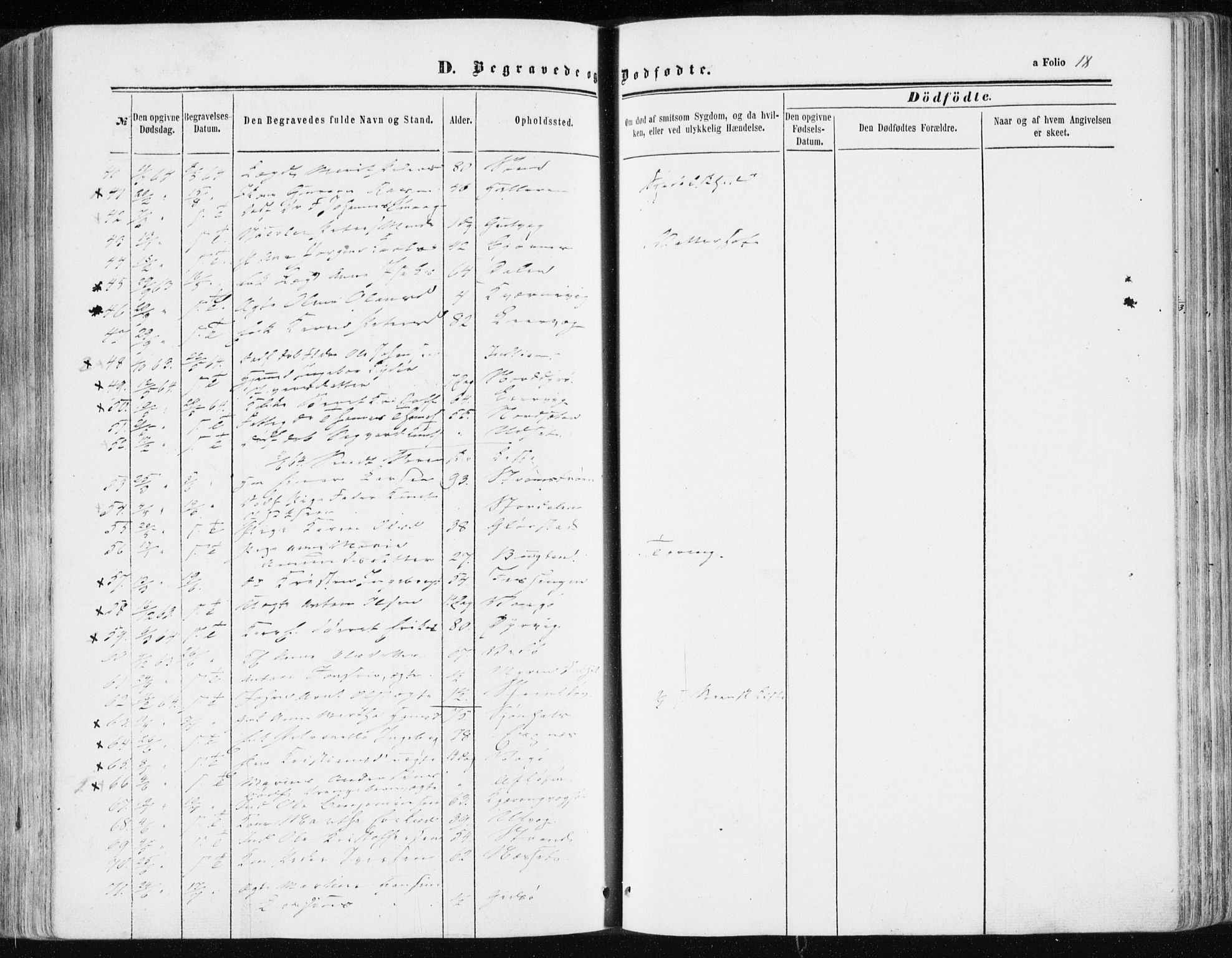 Ministerialprotokoller, klokkerbøker og fødselsregistre - Sør-Trøndelag, SAT/A-1456/634/L0531: Ministerialbok nr. 634A07, 1861-1870, s. 18