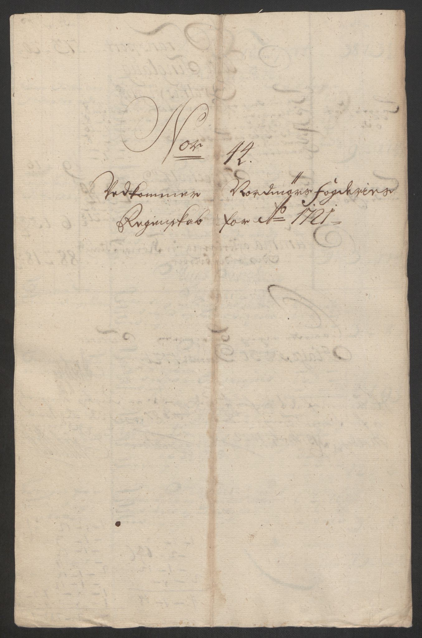 Rentekammeret inntil 1814, Reviderte regnskaper, Fogderegnskap, RA/EA-4092/R56/L3754: Fogderegnskap Nordmøre, 1721, s. 319