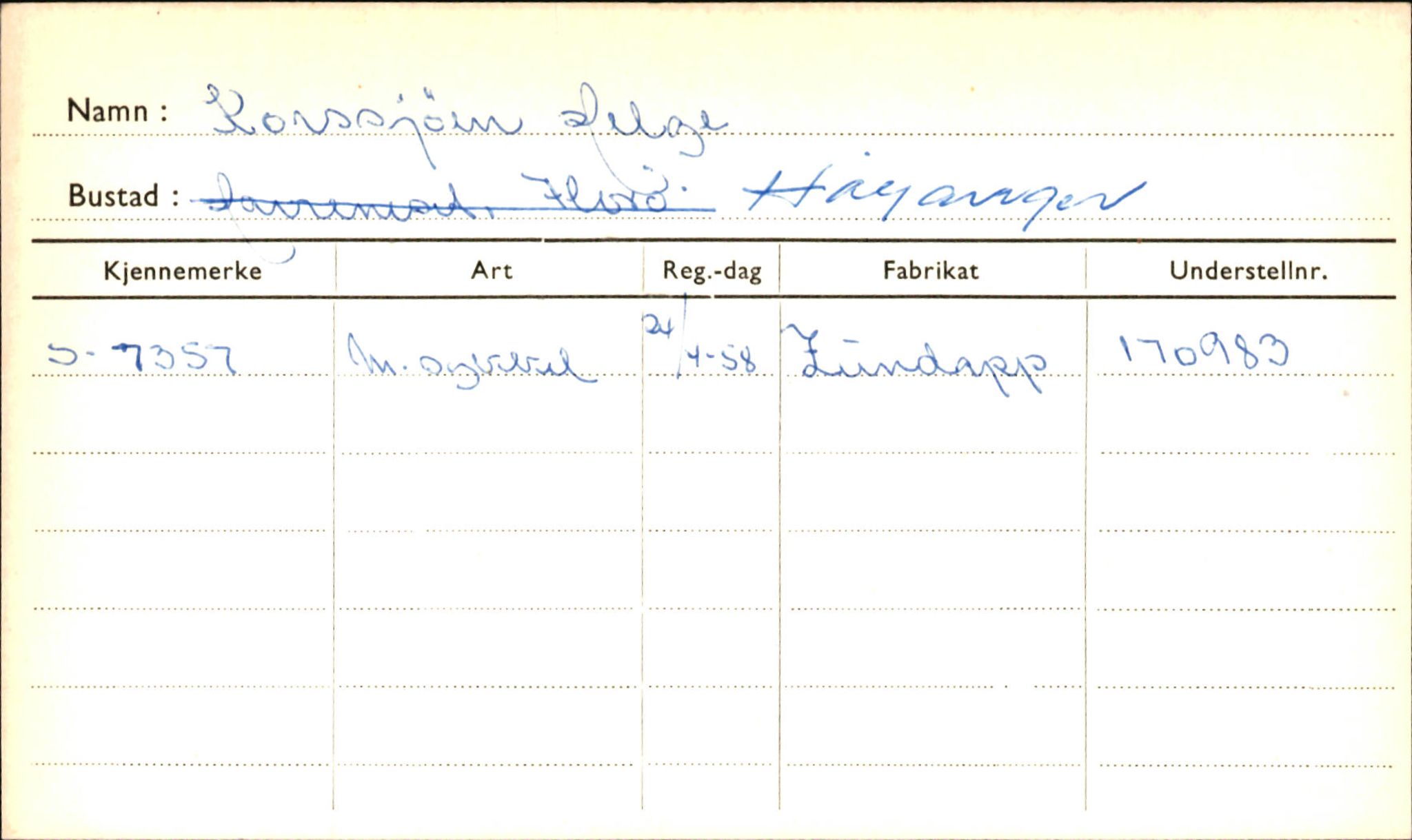 Statens vegvesen, Sogn og Fjordane vegkontor, SAB/A-5301/4/F/L0001B: Eigarregister Fjordane til 1.6.1961, 1930-1961, s. 216