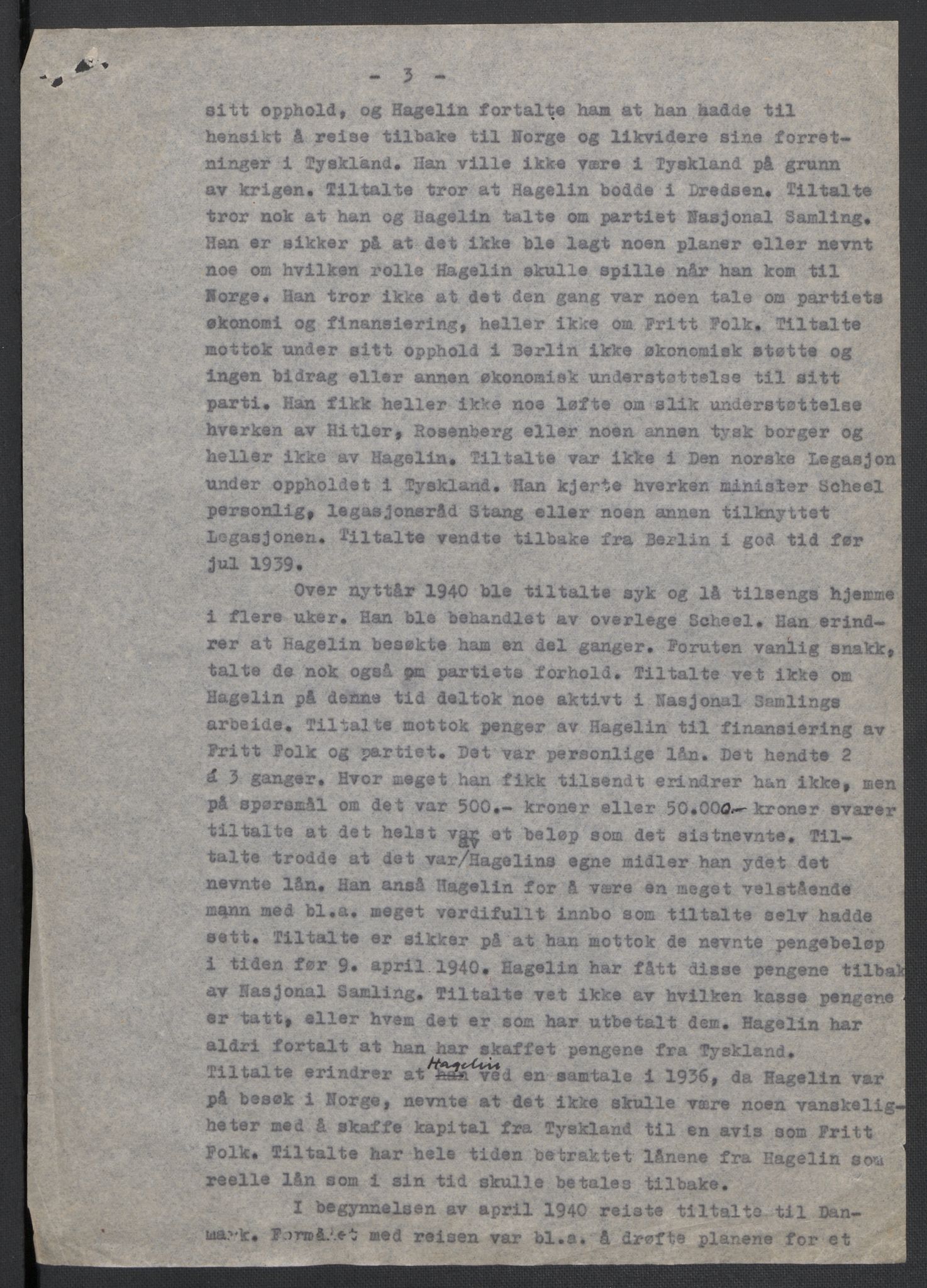 Landssvikarkivet, Oslo politikammer, AV/RA-S-3138-01/D/Da/L0003: Dnr. 29, 1945, s. 1032
