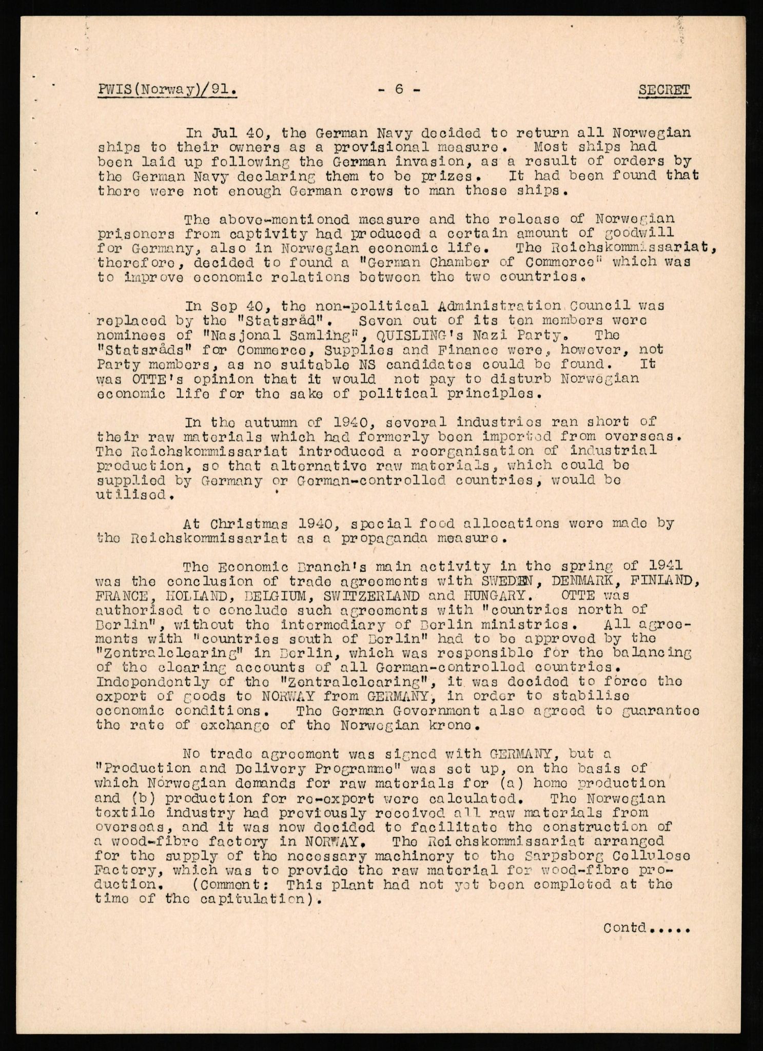 Forsvaret, Forsvarets overkommando II, AV/RA-RAFA-3915/D/Db/L0025: CI Questionaires. Tyske okkupasjonsstyrker i Norge. Tyskere., 1945-1946, s. 86