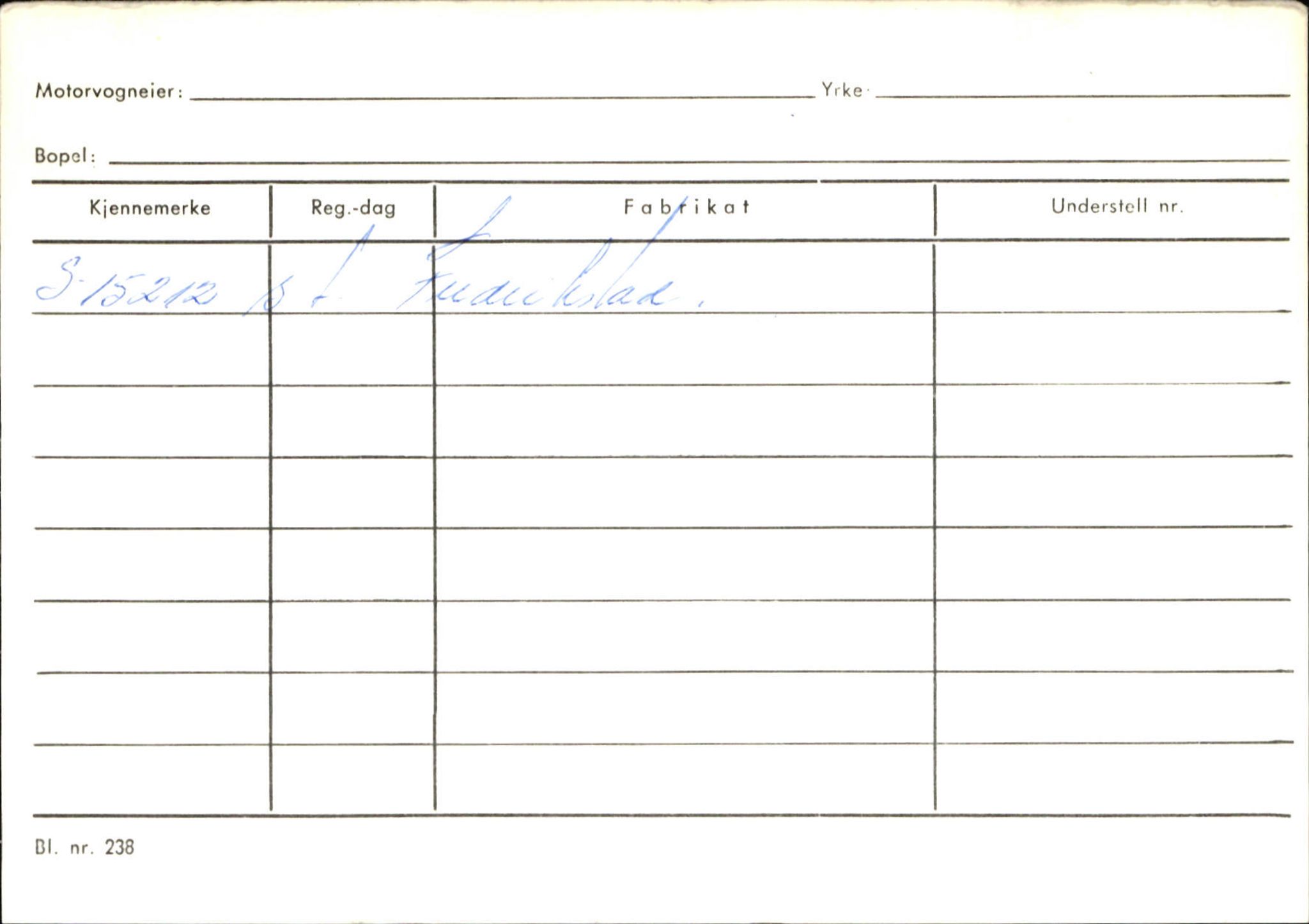 Statens vegvesen, Sogn og Fjordane vegkontor, SAB/A-5301/4/F/L0125: Eigarregister Sogndal V-Å. Aurland A-Å. Fjaler A-N, 1945-1975, s. 638