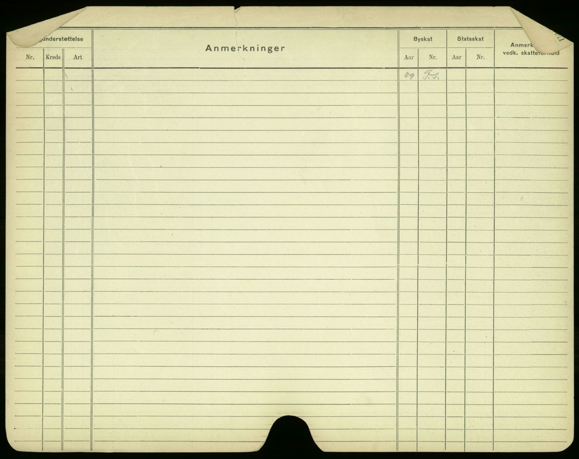 Oslo folkeregister, Registerkort, AV/SAO-A-11715/F/Fa/Fac/L0002: Menn, 1906-1914, s. 207b