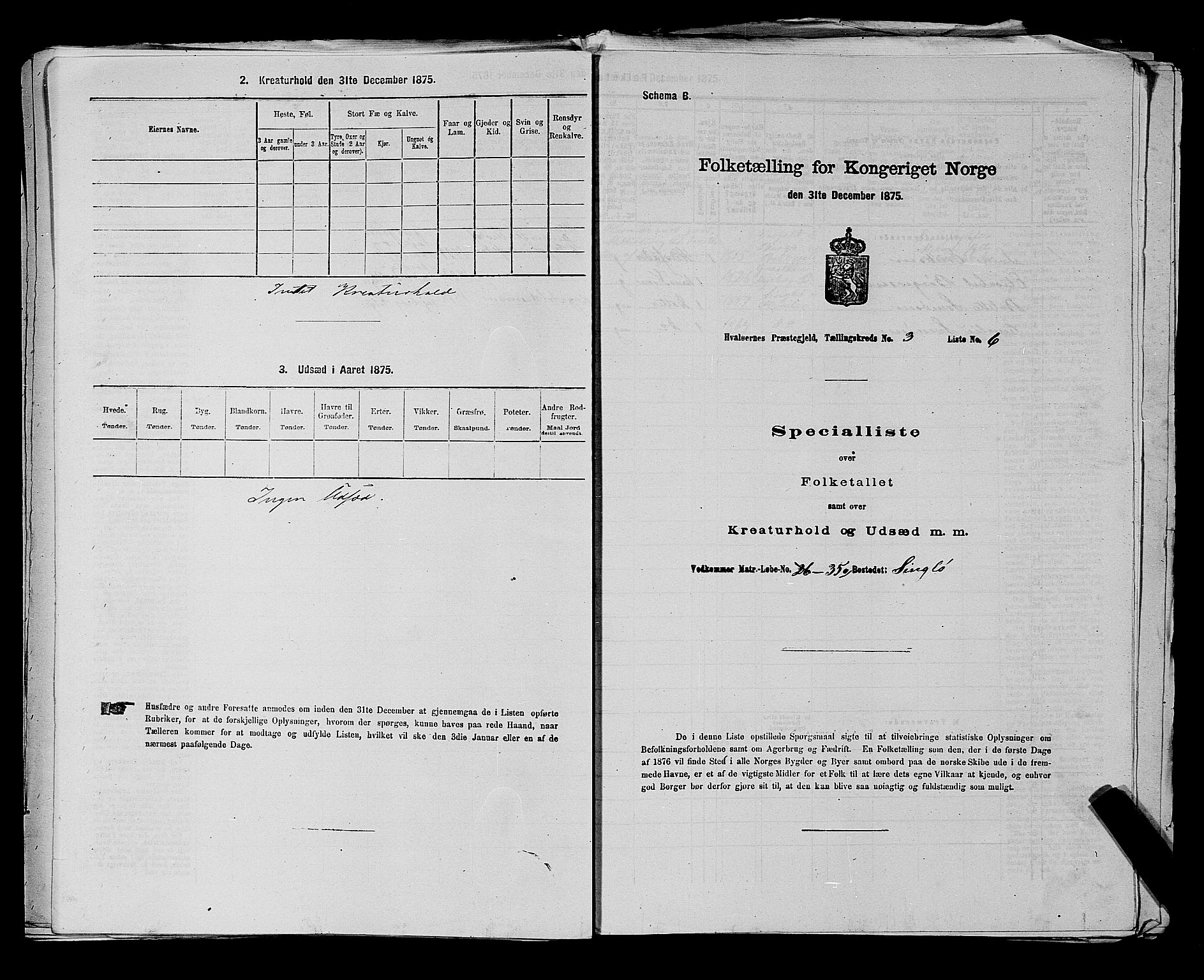 RA, Folketelling 1875 for 0111P Hvaler prestegjeld, 1875, s. 564