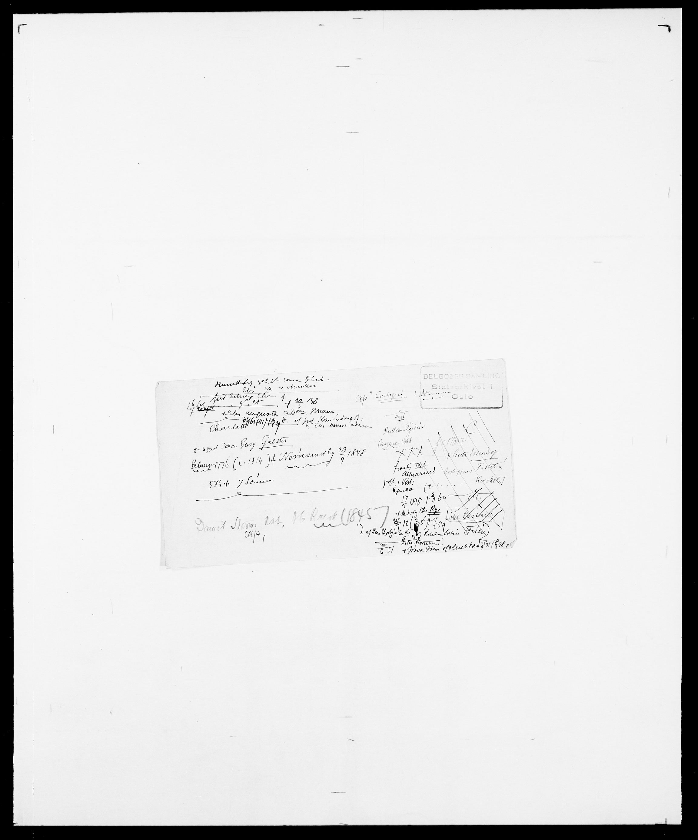 Delgobe, Charles Antoine - samling, SAO/PAO-0038/D/Da/L0007: Buaas - Caphengst, s. 817