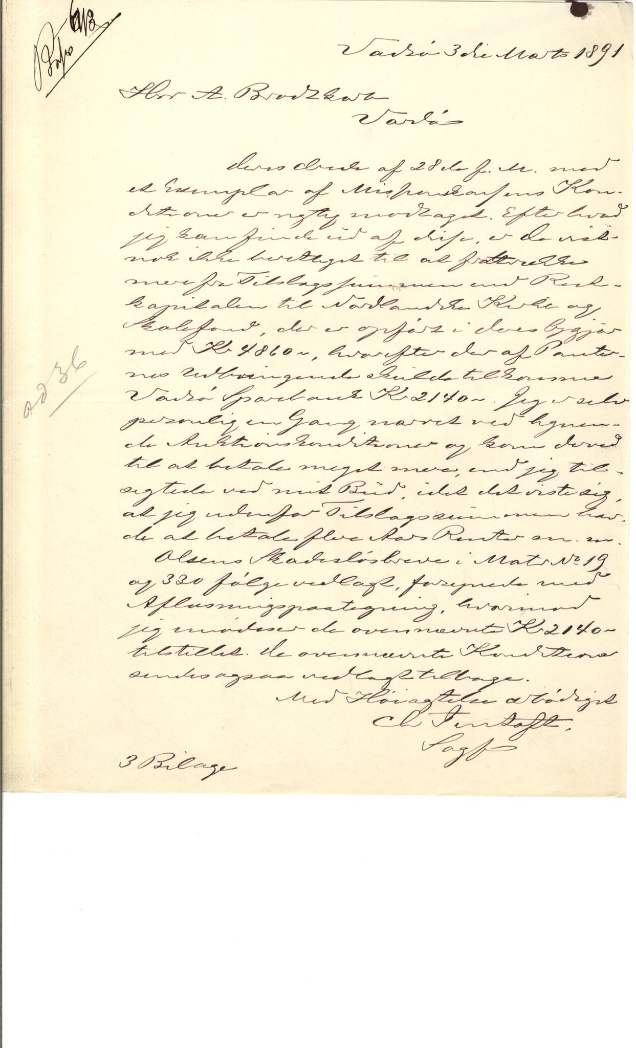 Brodtkorb handel A/S, VAMU/A-0001/Q/Qb/L0001: Skjøter og grunnbrev i Vardø by, 1822-1943, s. 217