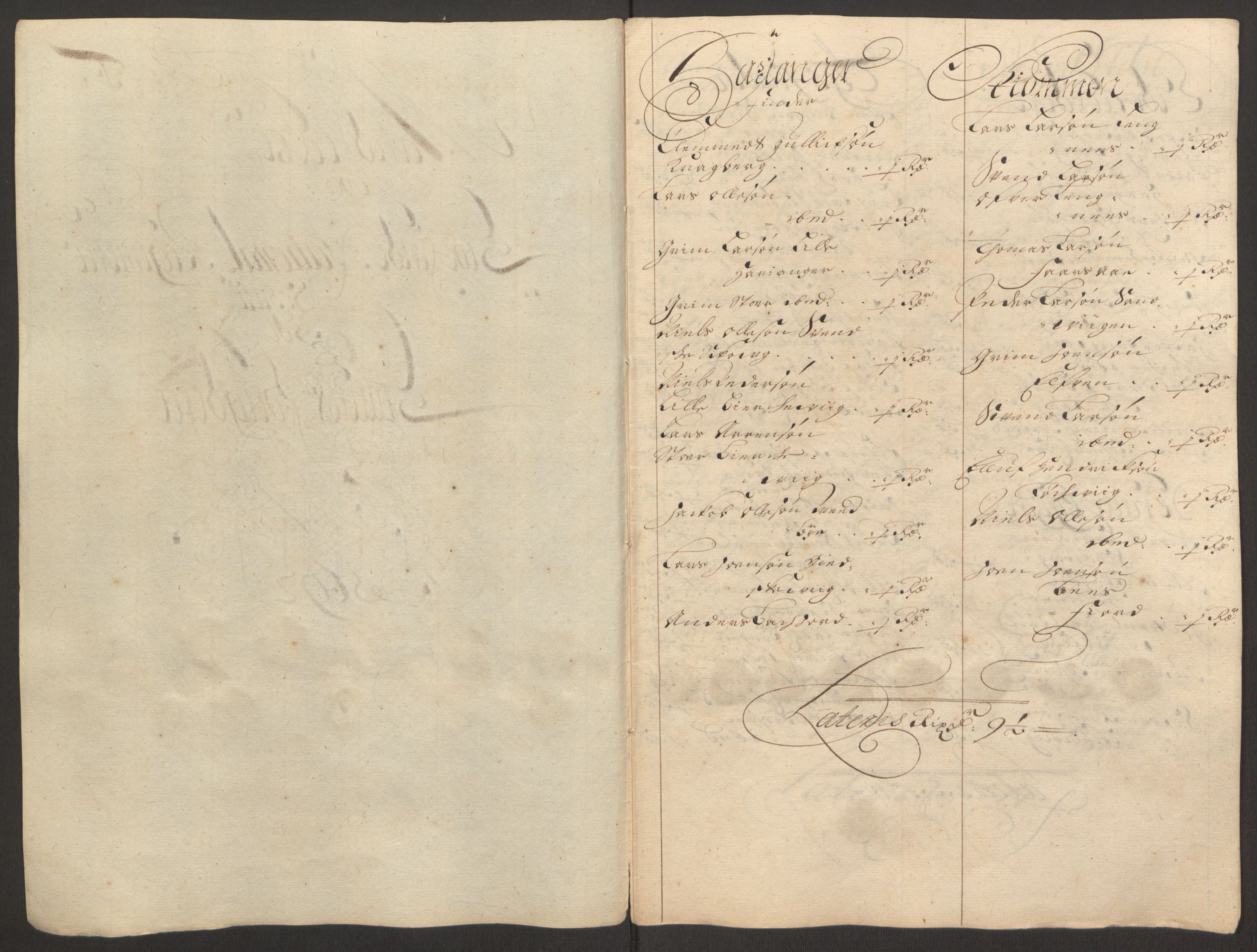 Rentekammeret inntil 1814, Reviderte regnskaper, Fogderegnskap, RA/EA-4092/R66/L4577: Fogderegnskap Salten, 1691-1693, s. 185