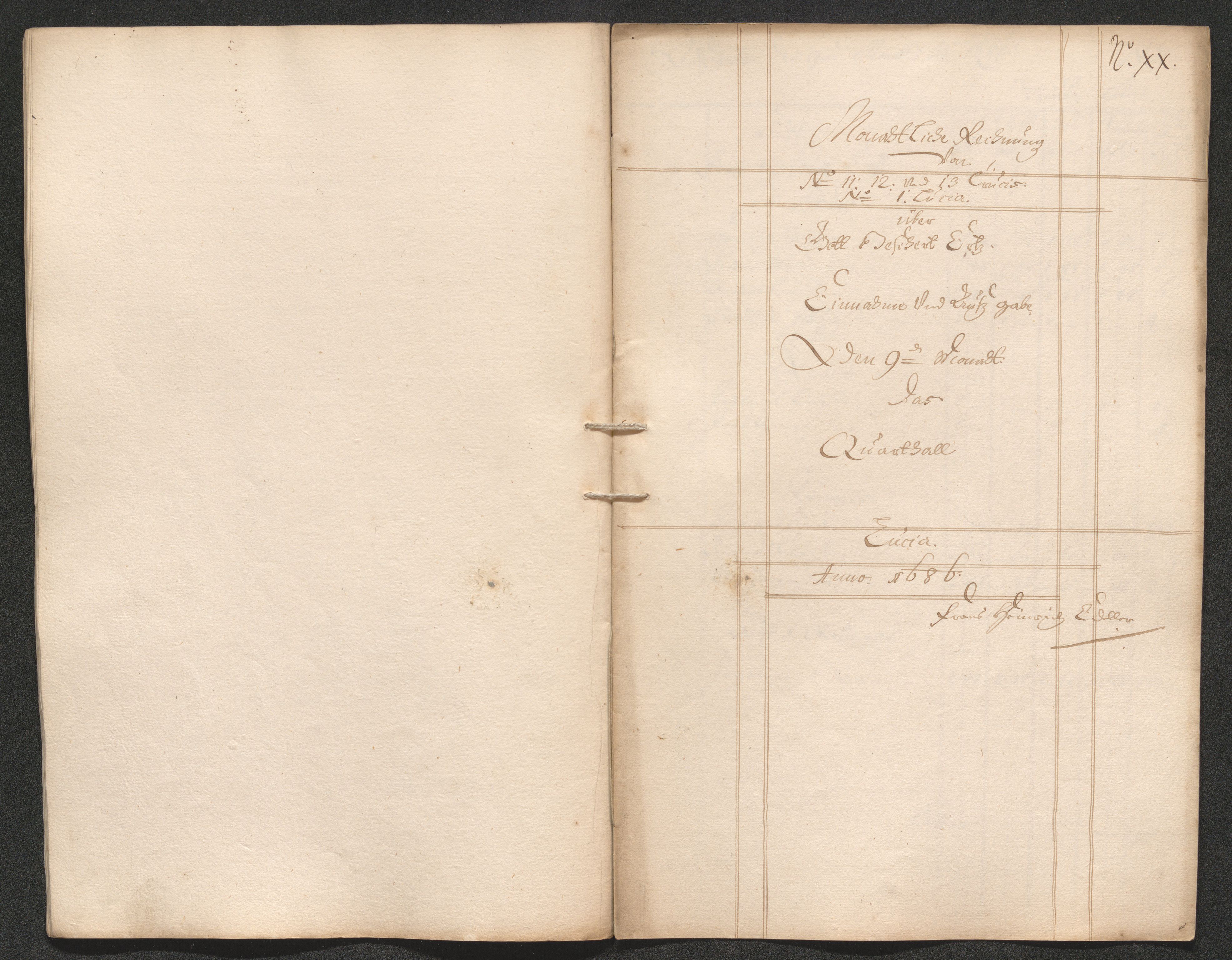 Kongsberg Sølvverk 1623-1816, AV/SAKO-EA-3135/001/D/Dc/Dcd/L0066: Utgiftsregnskap for gruver m.m., 1687-1694, s. 11