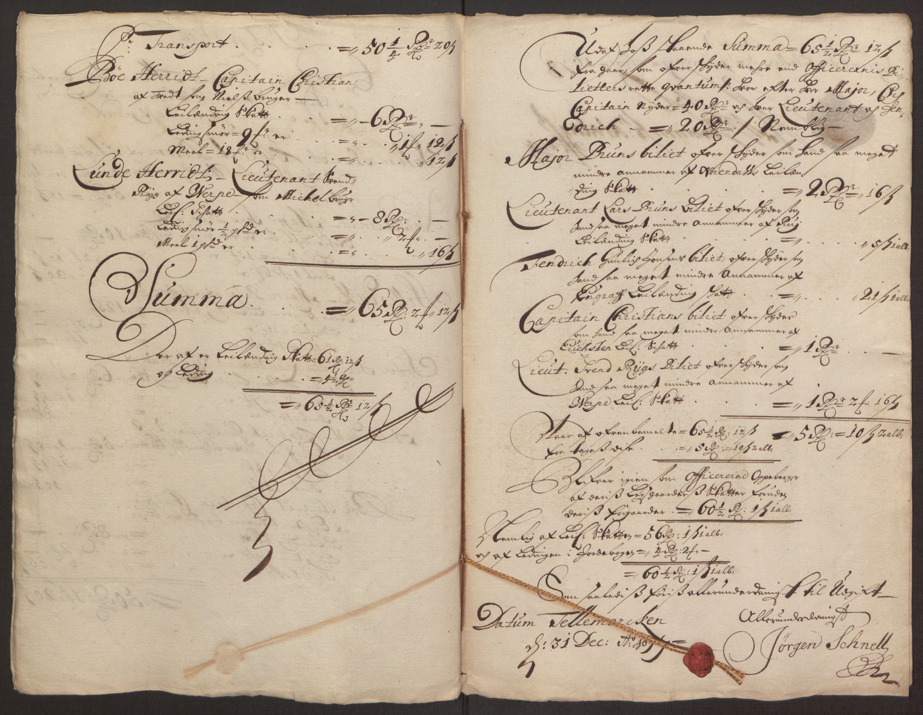 Rentekammeret inntil 1814, Reviderte regnskaper, Fogderegnskap, RA/EA-4092/R35/L2068: Fogderegnskap Øvre og Nedre Telemark, 1677, s. 228