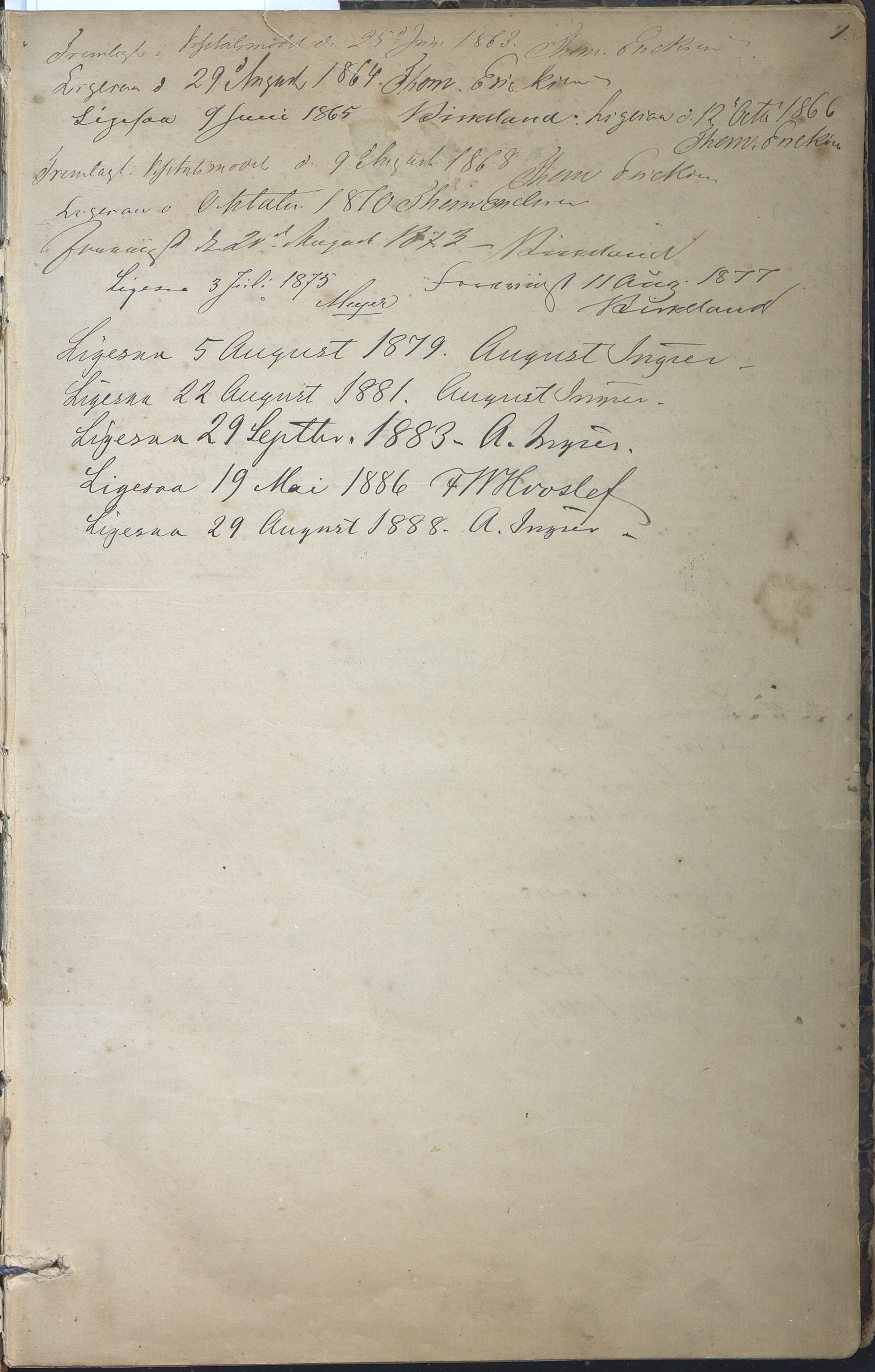 Hyllestad kommune. Skulestyret, VLFK/K-14130.510/100/L0001: møtebok for Hyllestad skulestyre, 1861-1890