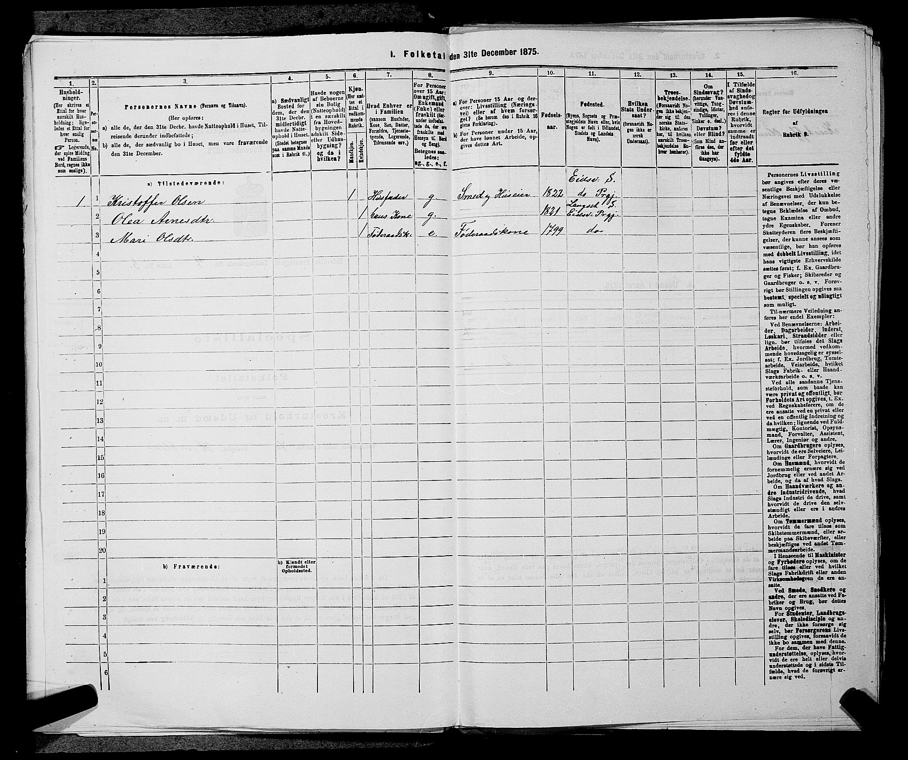 RA, Folketelling 1875 for 0237P Eidsvoll prestegjeld, 1875, s. 467