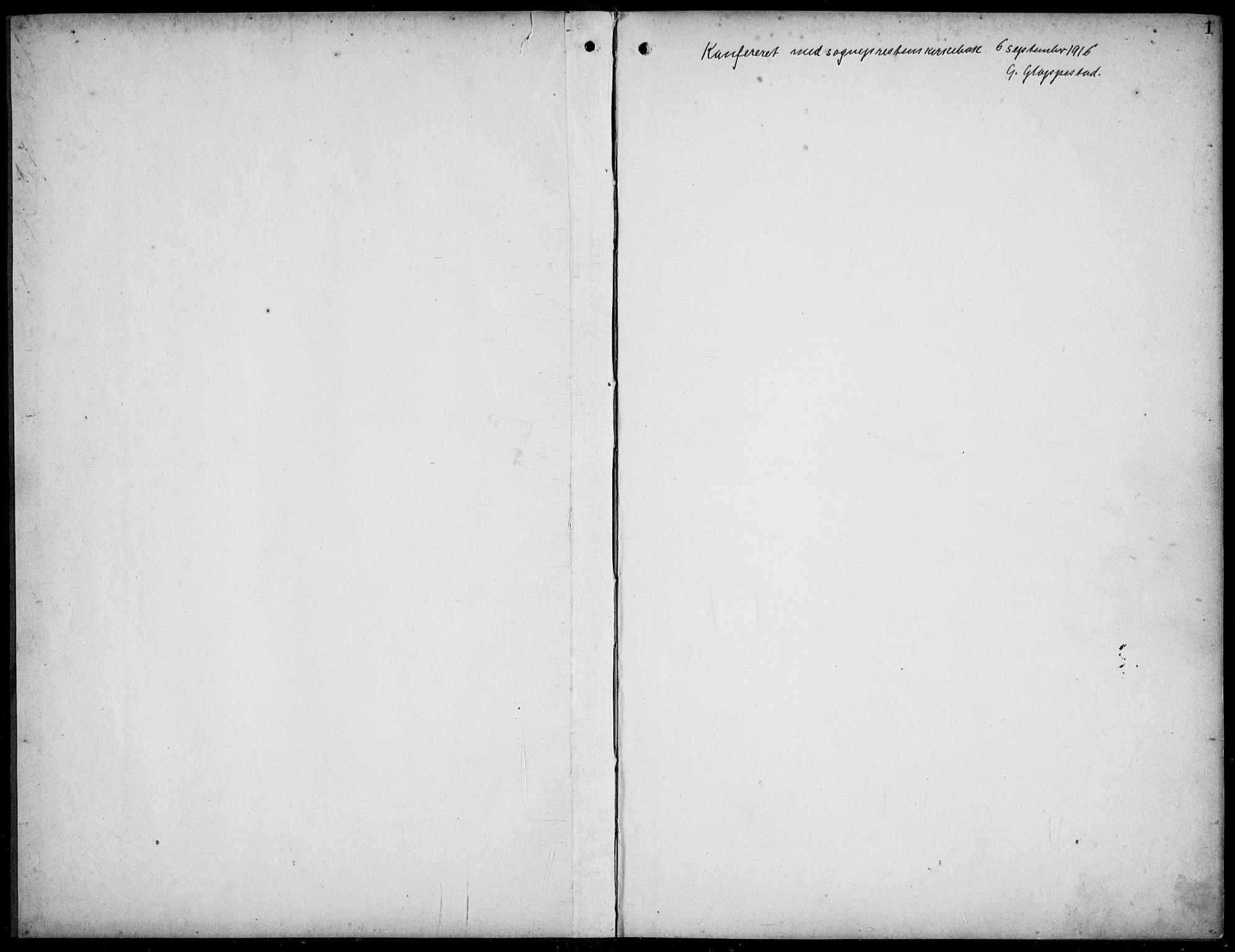 Gaular sokneprestembete, AV/SAB-A-80001/H/Hab: Klokkerbok nr. B 4, 1912-1941