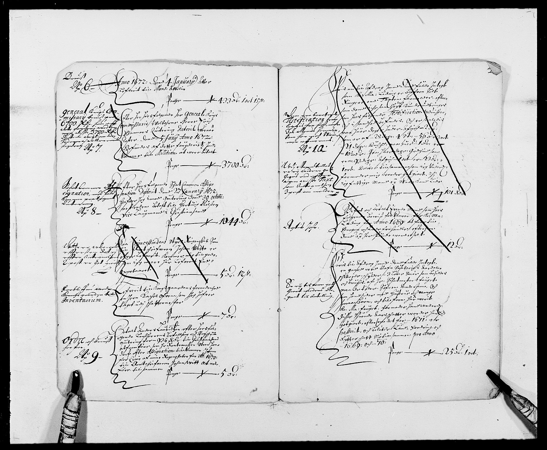 Rentekammeret inntil 1814, Reviderte regnskaper, Fogderegnskap, AV/RA-EA-4092/R47/L2843: Fogderegnskap Ryfylke, 1670-1671, s. 7