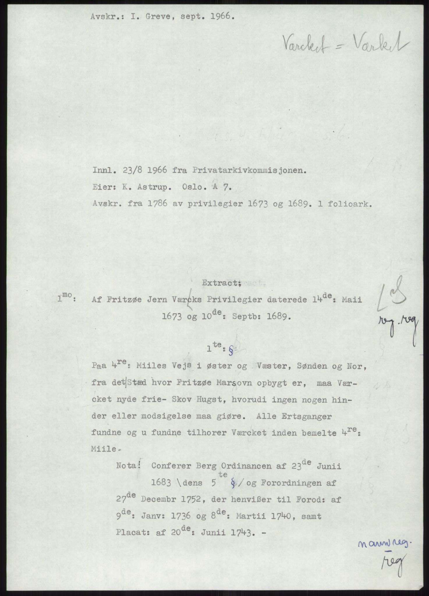 Samlinger til kildeutgivelse, Diplomavskriftsamlingen, RA/EA-4053/H/Ha, s. 1316