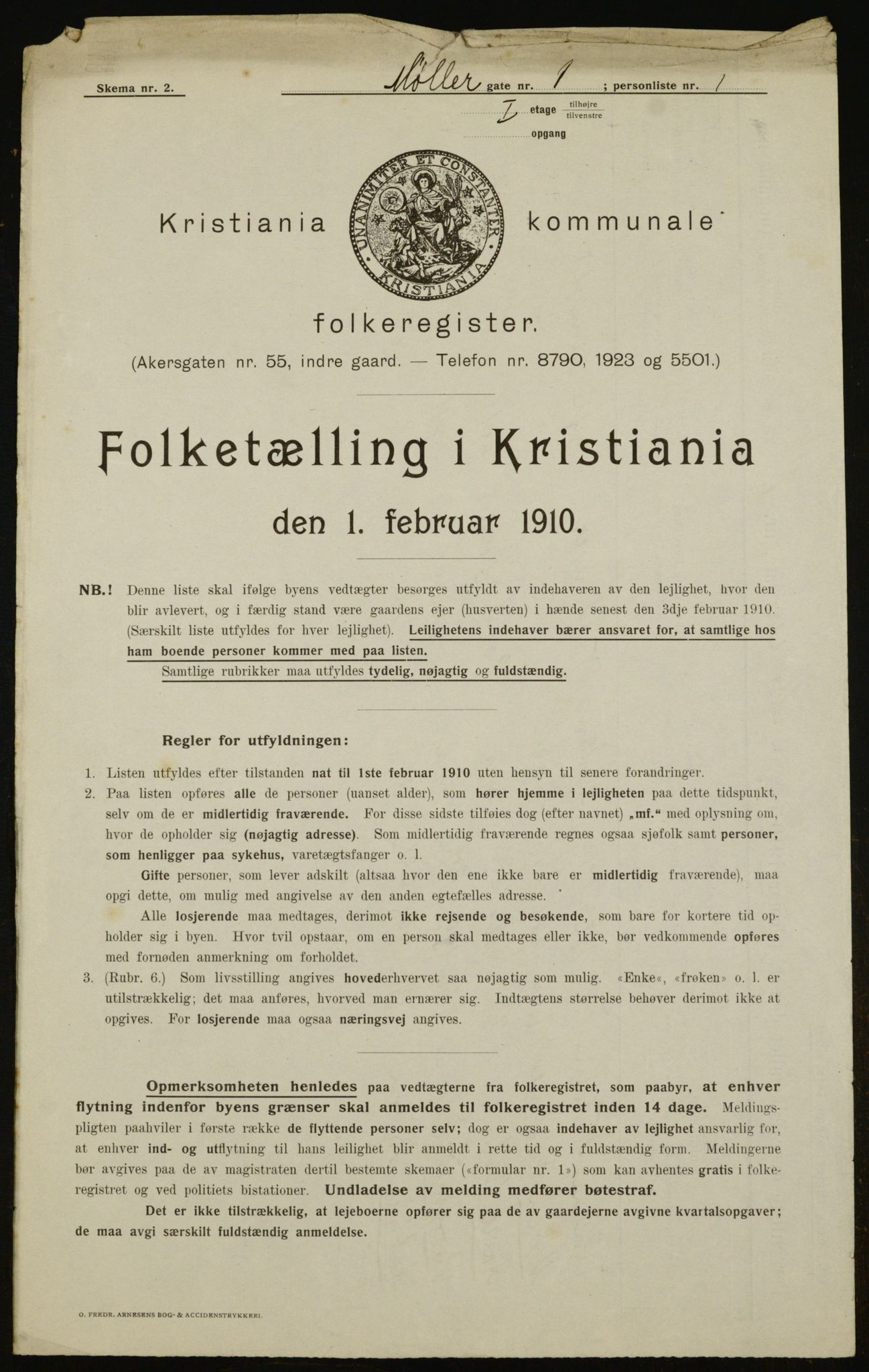 OBA, Kommunal folketelling 1.2.1910 for Kristiania, 1910, s. 66038