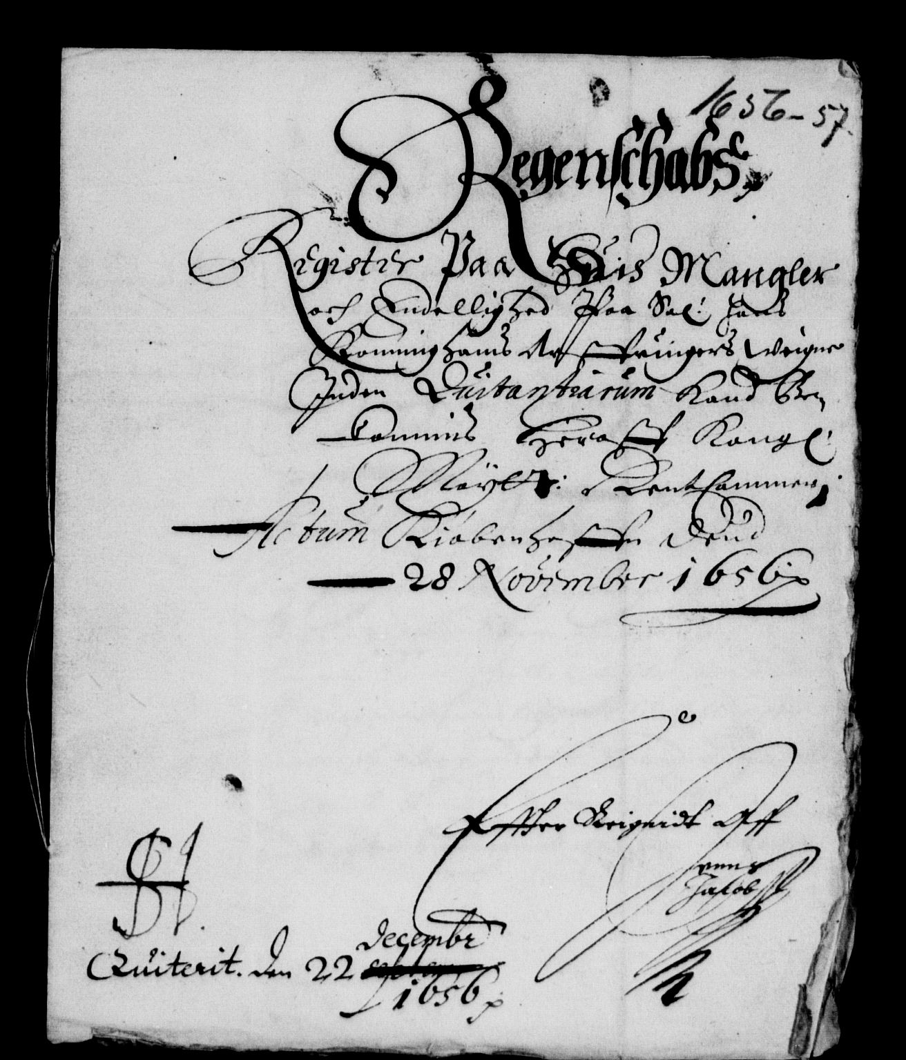 Rentekammeret inntil 1814, Reviderte regnskaper, Lensregnskaper, AV/RA-EA-5023/R/Rb/Rbæ/L0006: Vardøhus len, 1645-1653