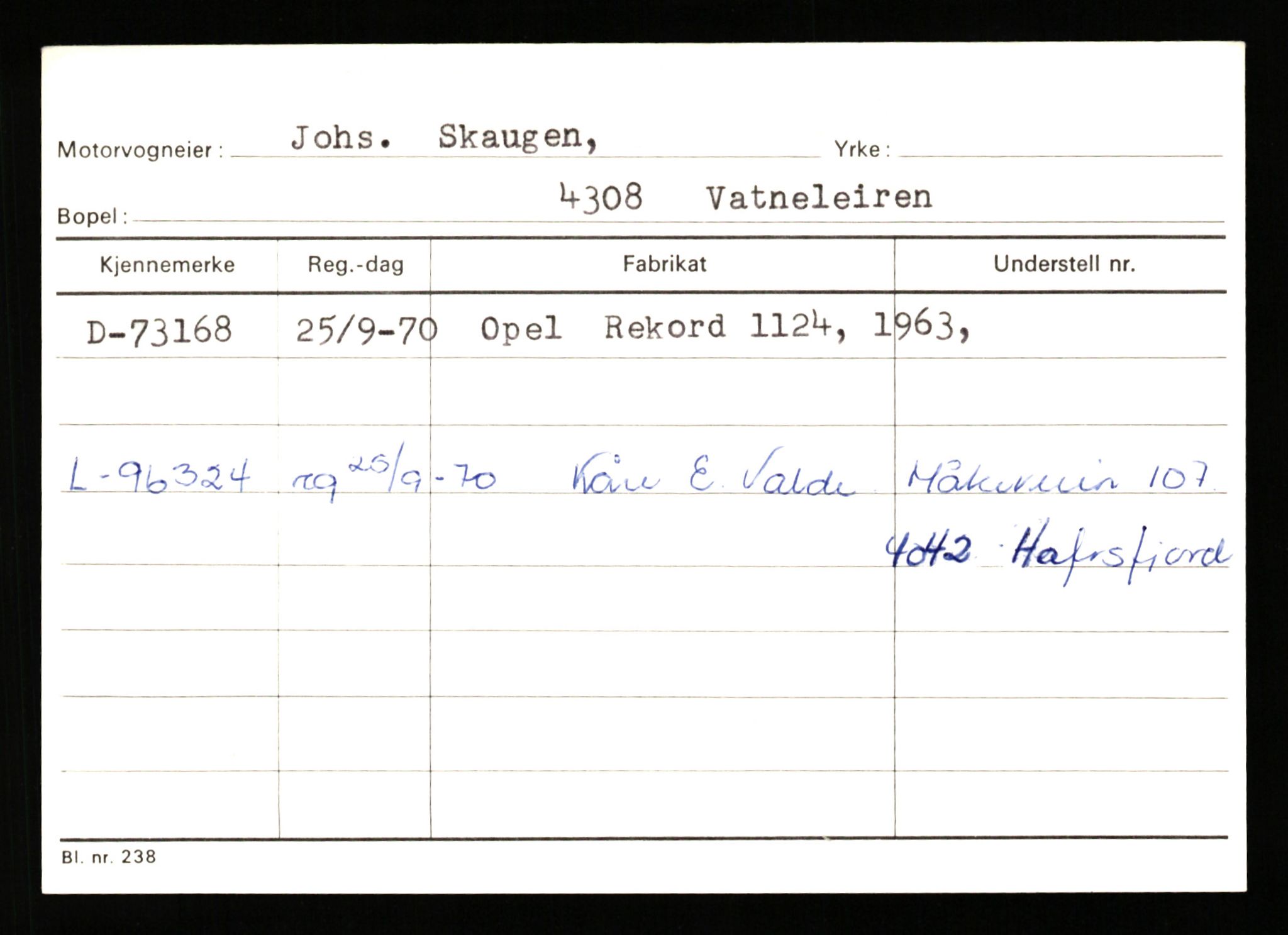 Stavanger trafikkstasjon, AV/SAST-A-101942/0/G/L0008: Registreringsnummer: 67519 - 84533, 1930-1971, s. 865