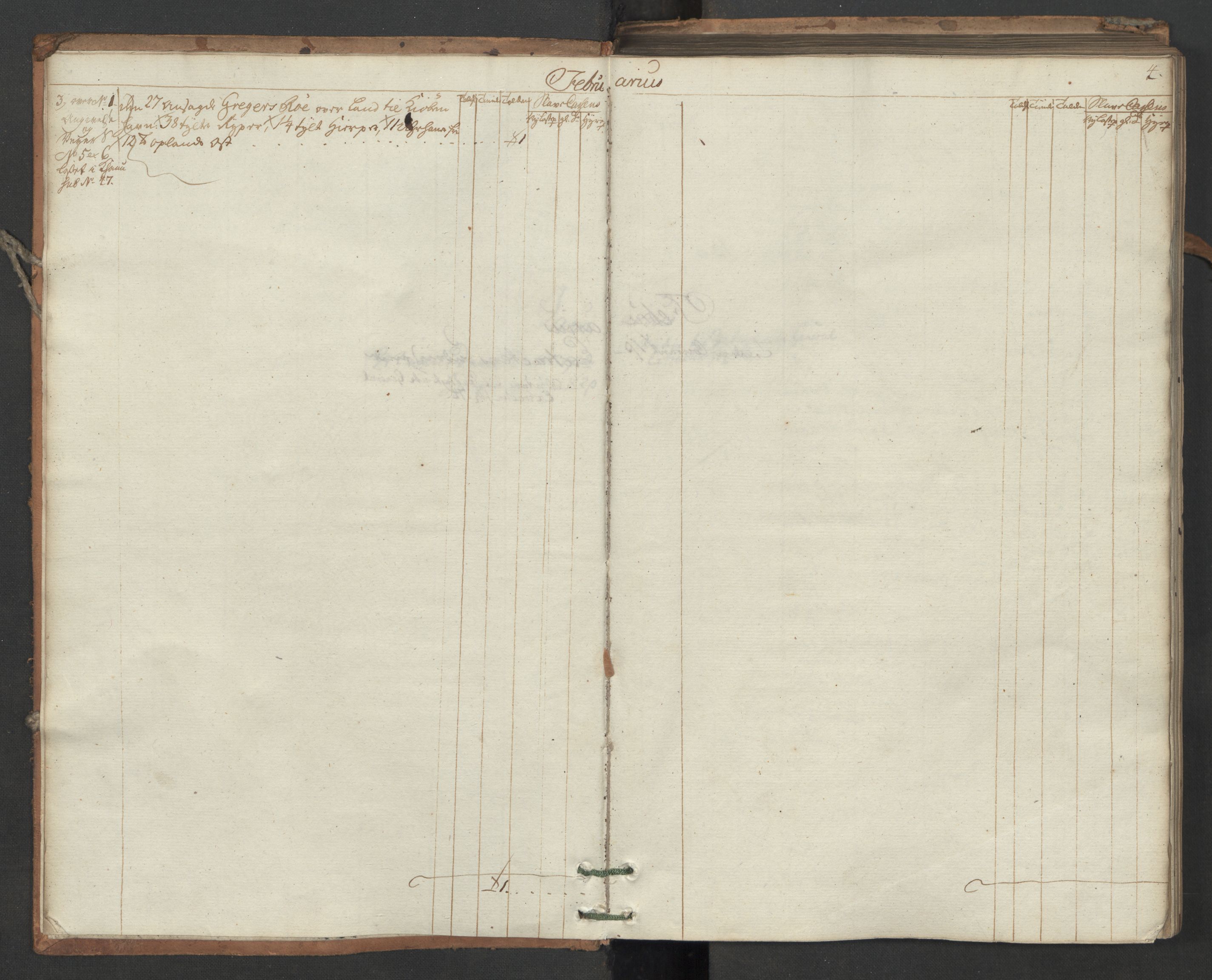 Generaltollkammeret, tollregnskaper, AV/RA-EA-5490/R06/L0047/0001: Tollregnskaper Kristiania / Utgående hovedtollbok, 1758