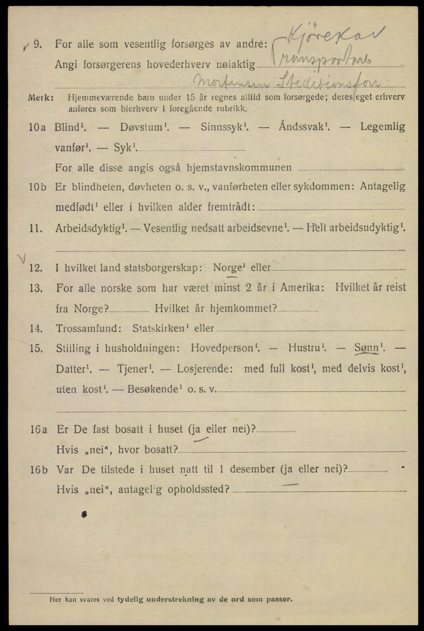 SAO, Folketelling 1920 for 0301 Kristiania kjøpstad, 1920, s. 528008