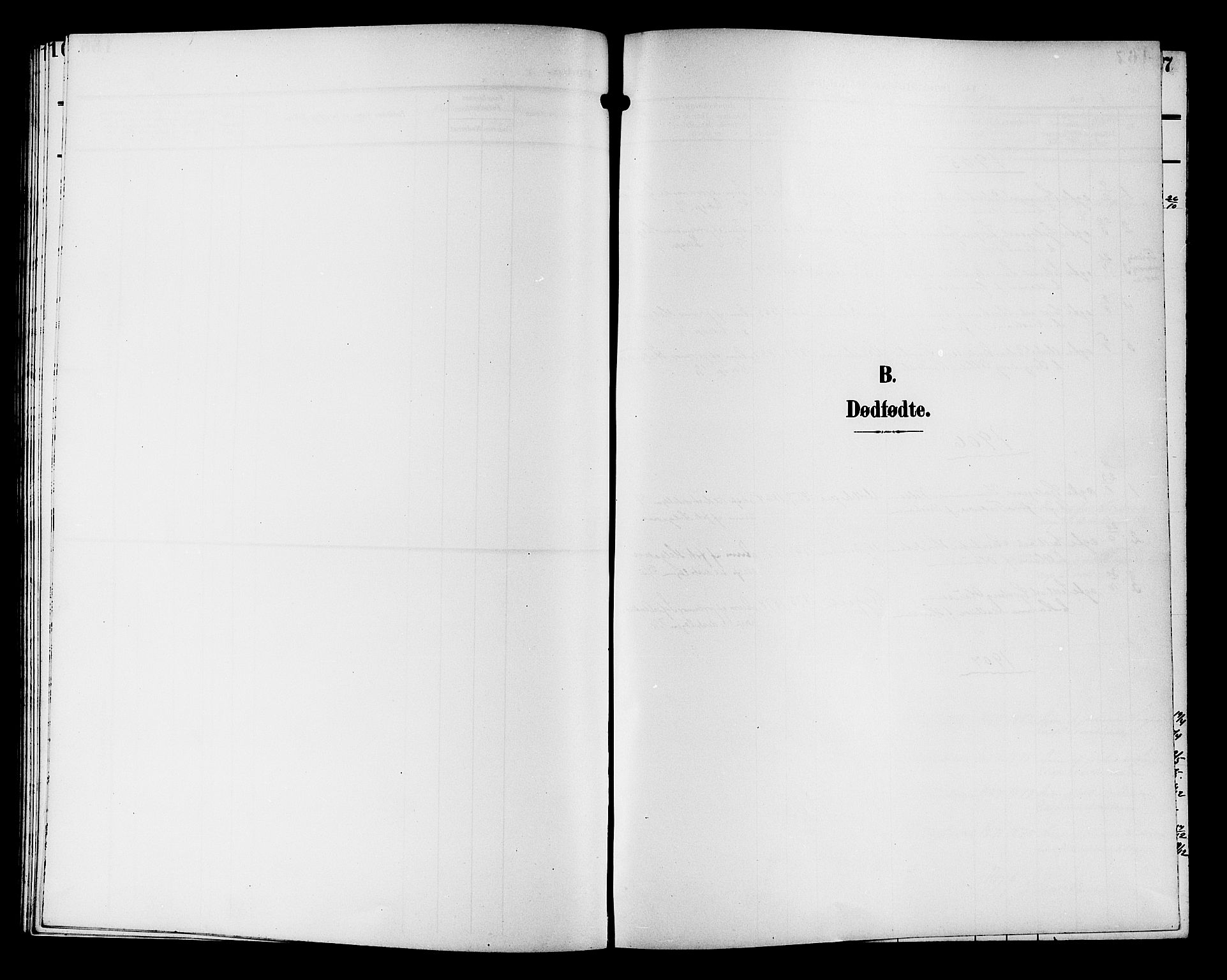 Nedre Eiker kirkebøker, AV/SAKO-A-612/G/Ga/L0004: Klokkerbok nr. 4, 1905-1912