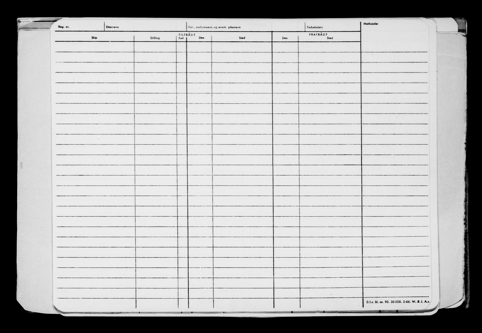 Direktoratet for sjømenn, AV/RA-S-3545/G/Gb/L0143: Hovedkort, 1916, s. 364