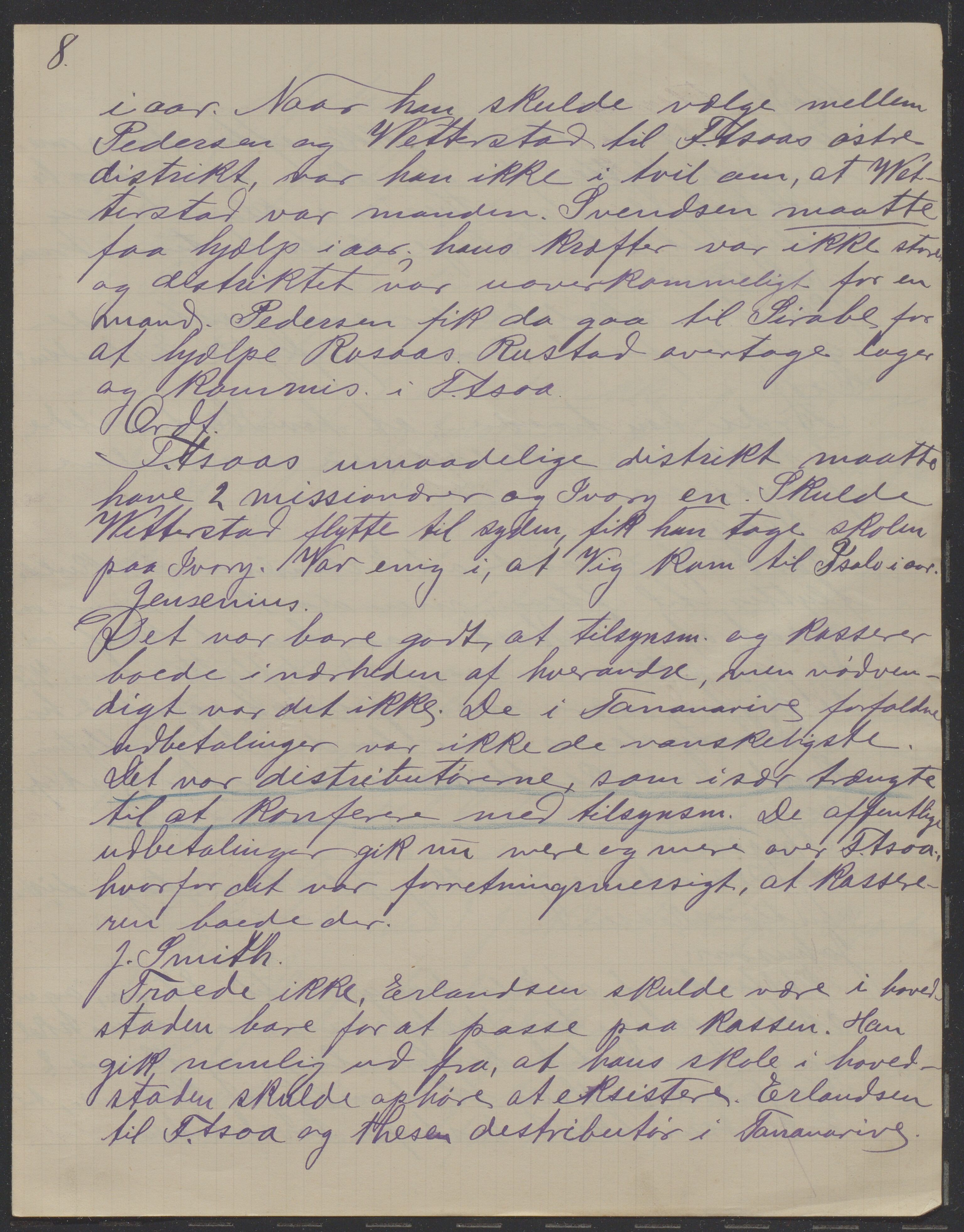 Det Norske Misjonsselskap - hovedadministrasjonen, VID/MA-A-1045/D/Da/Daa/L0043/0009: Konferansereferat og årsberetninger / Konferansereferat fra Madagaskar Innland, del I., 1900