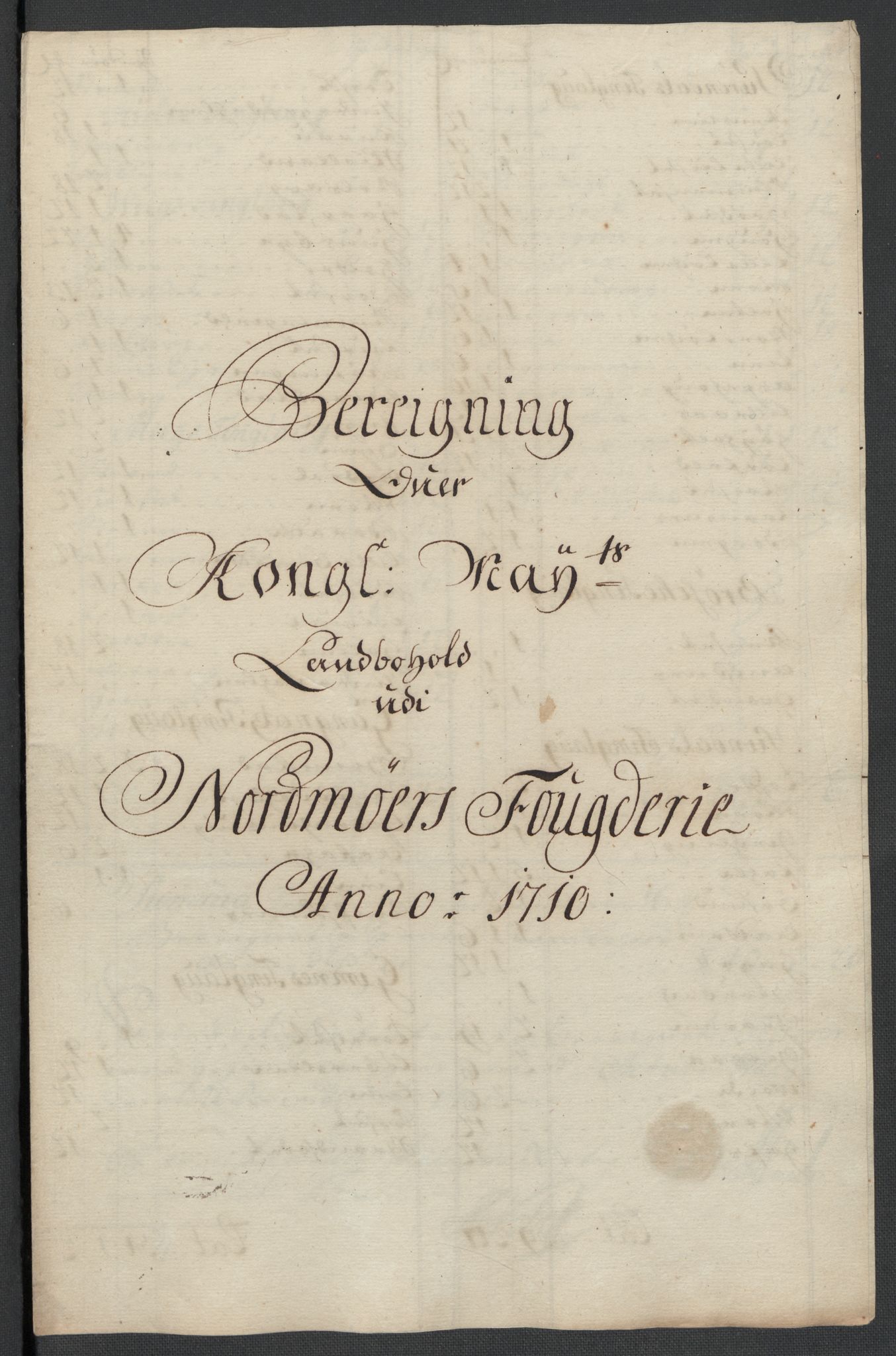 Rentekammeret inntil 1814, Reviderte regnskaper, Fogderegnskap, RA/EA-4092/R56/L3744: Fogderegnskap Nordmøre, 1709-1710, s. 272