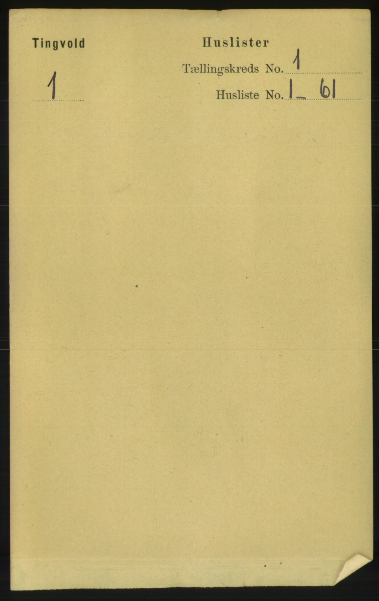 RA, Folketelling 1891 for 1560 Tingvoll herred, 1891, s. 19
